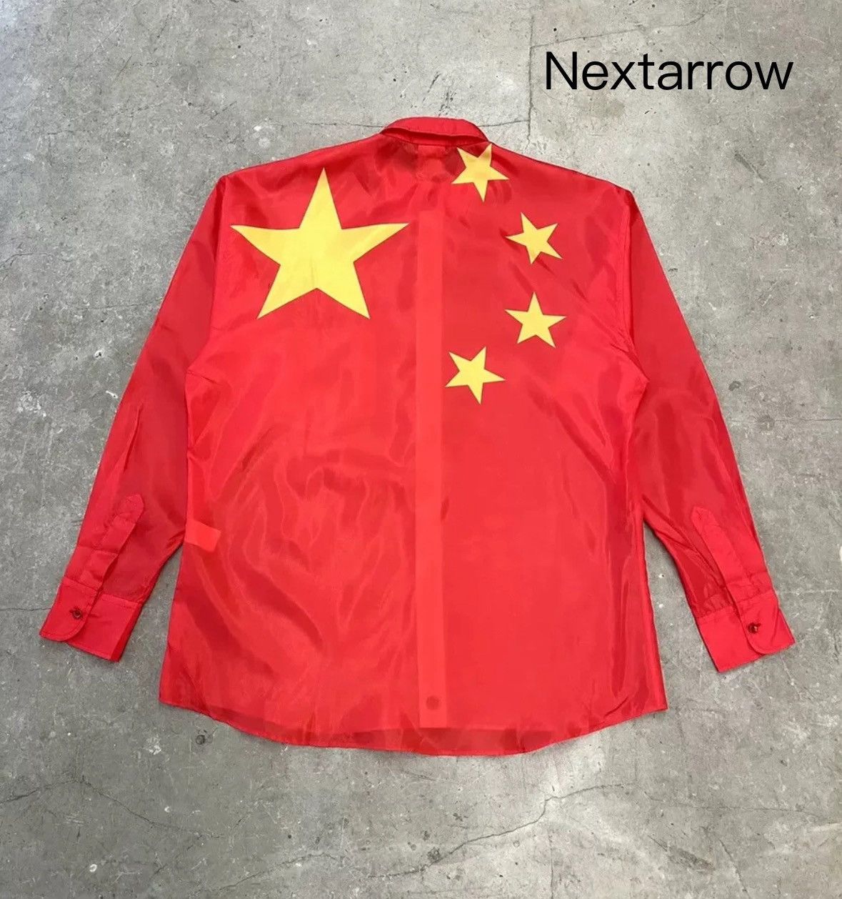 Vetements VETEMENTS SS19 China Flag Shirt 2412-Nextarrow Size US M / EU 48-50 / 2 - 1 Thumbnail