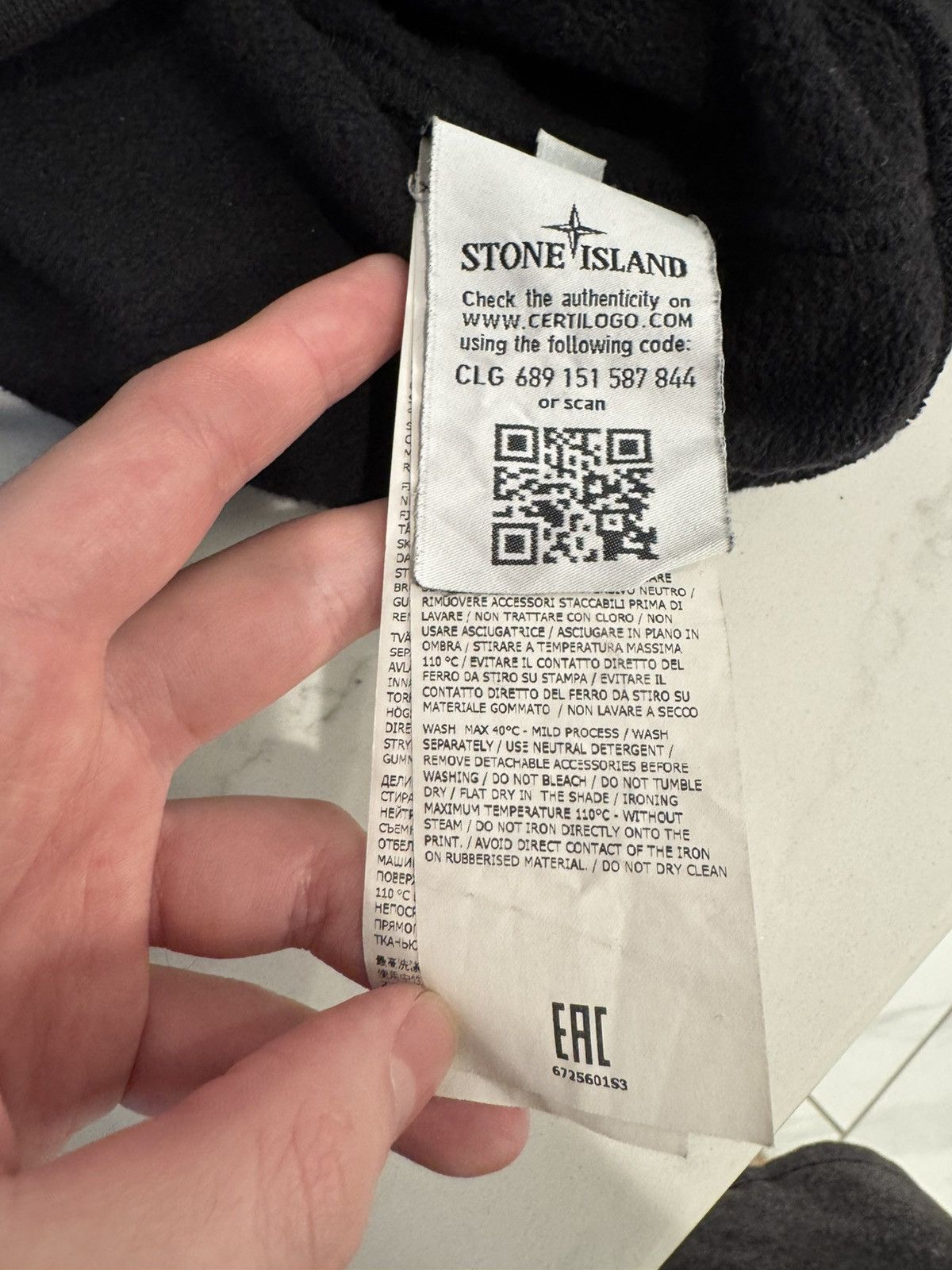 Stone Island × Supreme Supreme Stone Island Hooded Sweatshirt (SS19) Size L Size US L / EU 52-54 / 3 - 9 Thumbnail