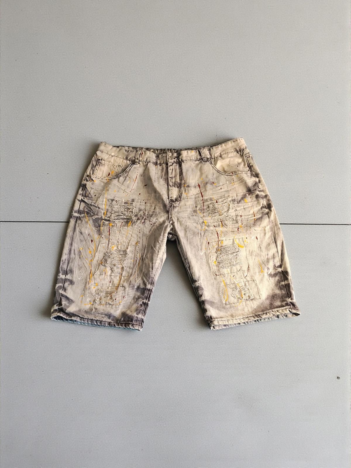 Other Encrypted Denim Size 46 Shorts Size US 44 / EU 60 - 3 Thumbnail