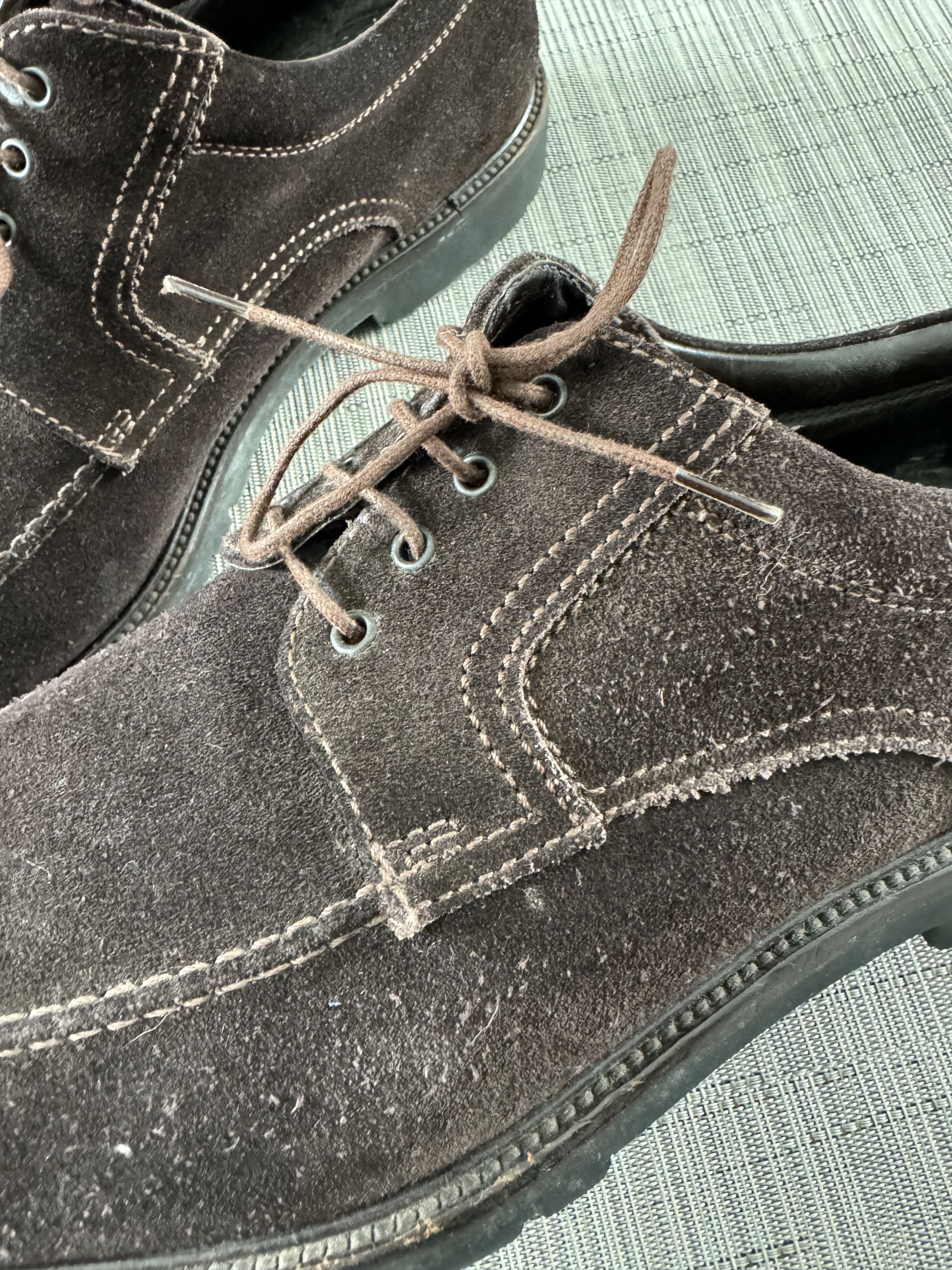 Other The Boot New York: Adam Derrick Brown Suede Shoes Size US 12 / EU 45 - 3 Thumbnail
