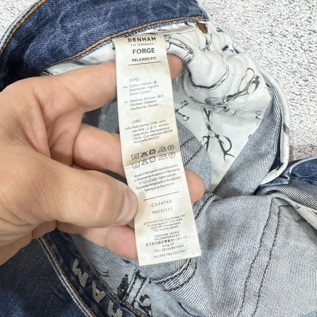 DENHAM × Designer × Handmade Denham Forge Relaxed Fit 30 size Size US 30 / EU 46 - 13 Thumbnail