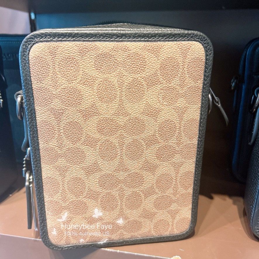 Coach Sullivan Crossbody In Blocked Signature Canvas CW386 Size ONE SIZE - 2 Thumbnail