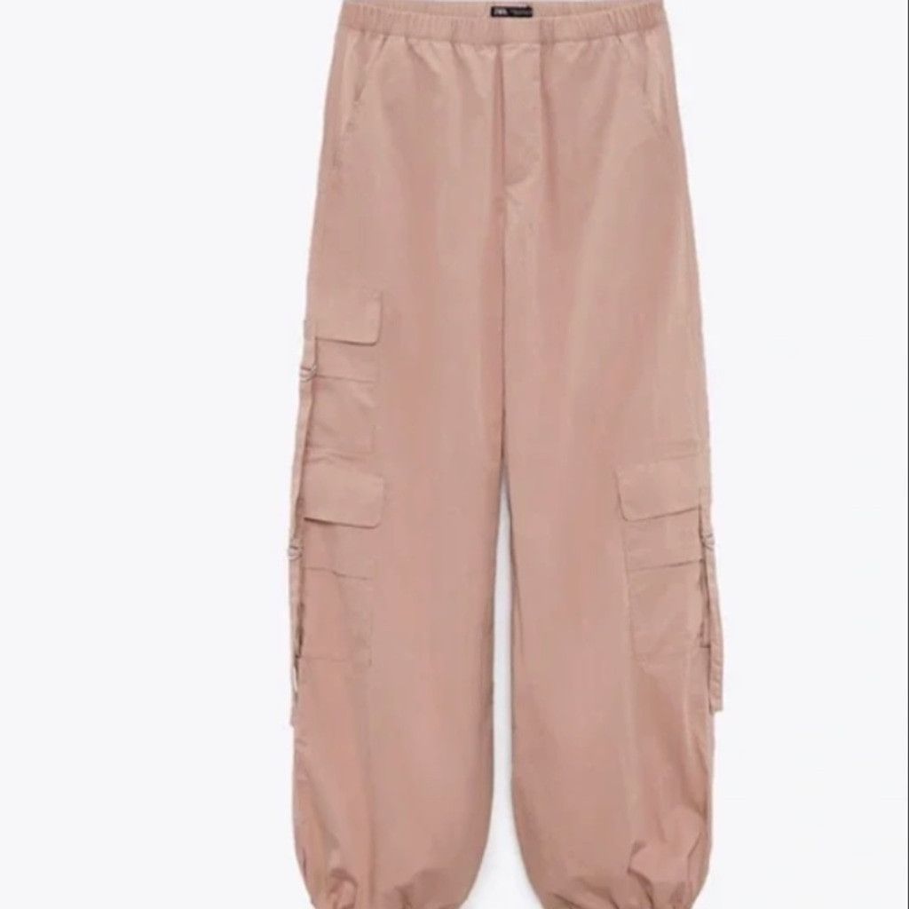 Zara Zara Nylon Blend Parachute Pants Size M Size 30" / US 8 / IT 44 - 4 Thumbnail