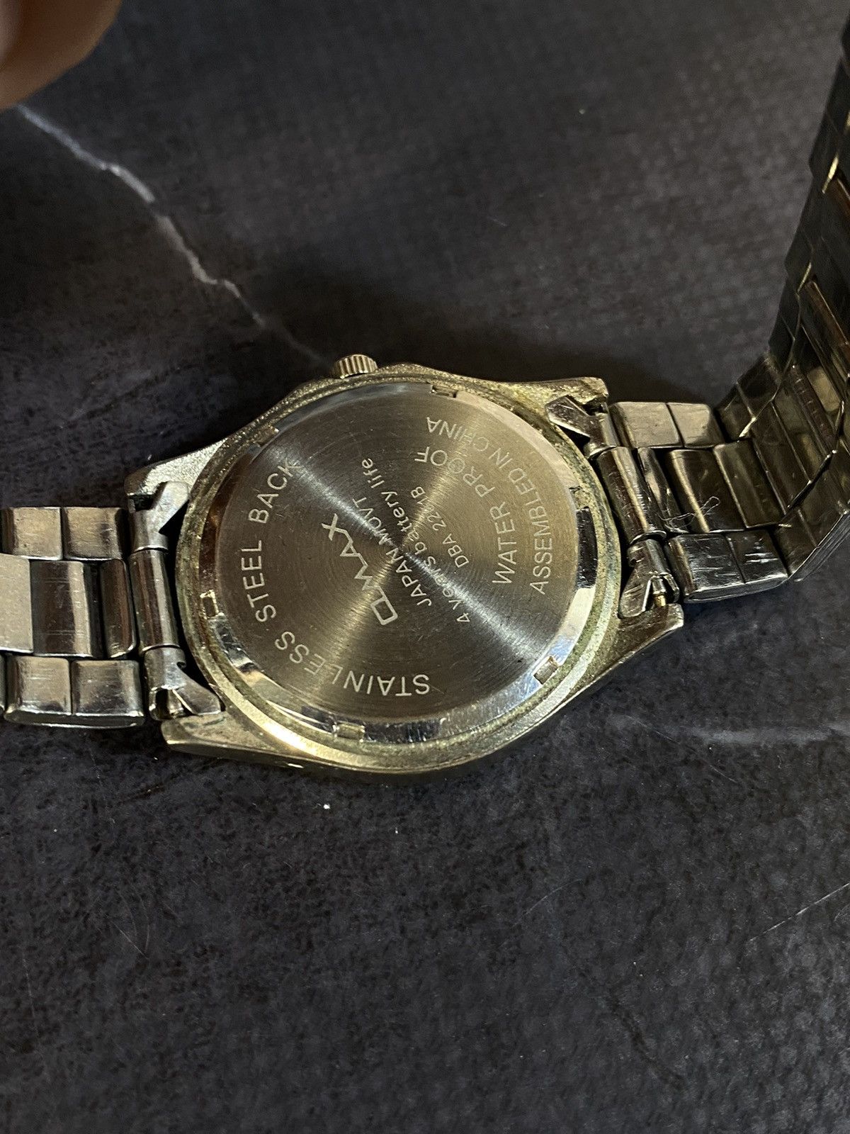 Japanese Brand × Vintage Omax Classic White Dial Quartz Watch Japanese Brand Size ONE SIZE - 7 Thumbnail