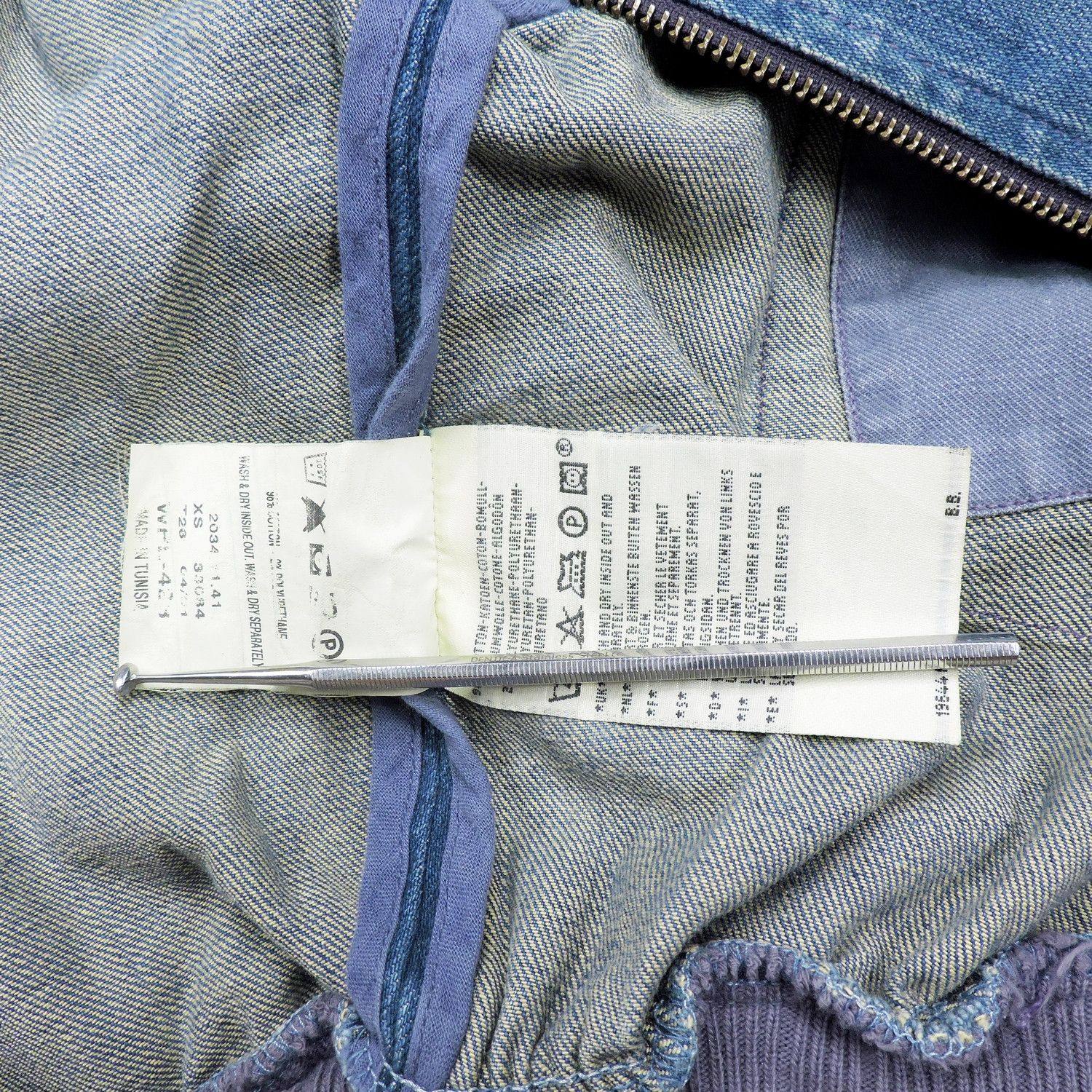 Levi's LEVI'S RED 2001AW ‘RESPONSIBLE-IRRESPONSIBLE’ DENIM JACKET Size XS / US 0-2 / IT 36-38 - 7 Thumbnail