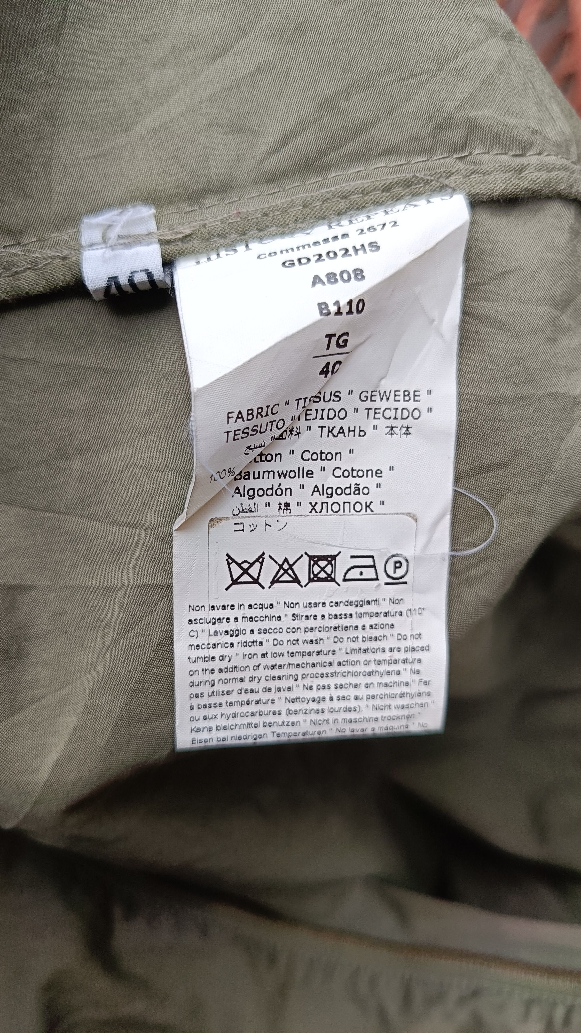 Designer HISTORY REPEATS PARKA JACKET Size S / US 4 / IT 40 - 9 Thumbnail