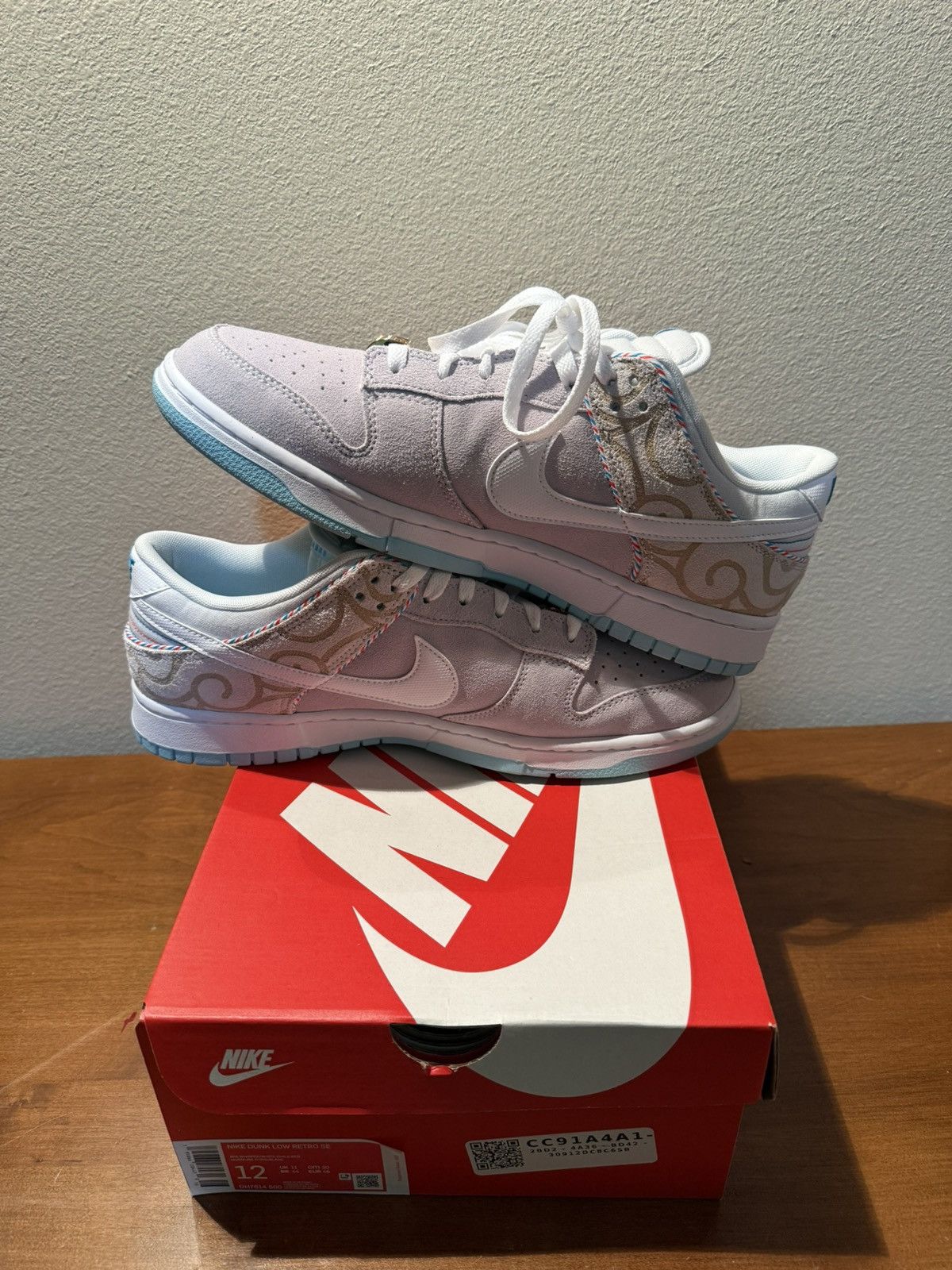 Nike Nike Dunk Low Barbershop Size US 12 / EU 45 - 5 Thumbnail