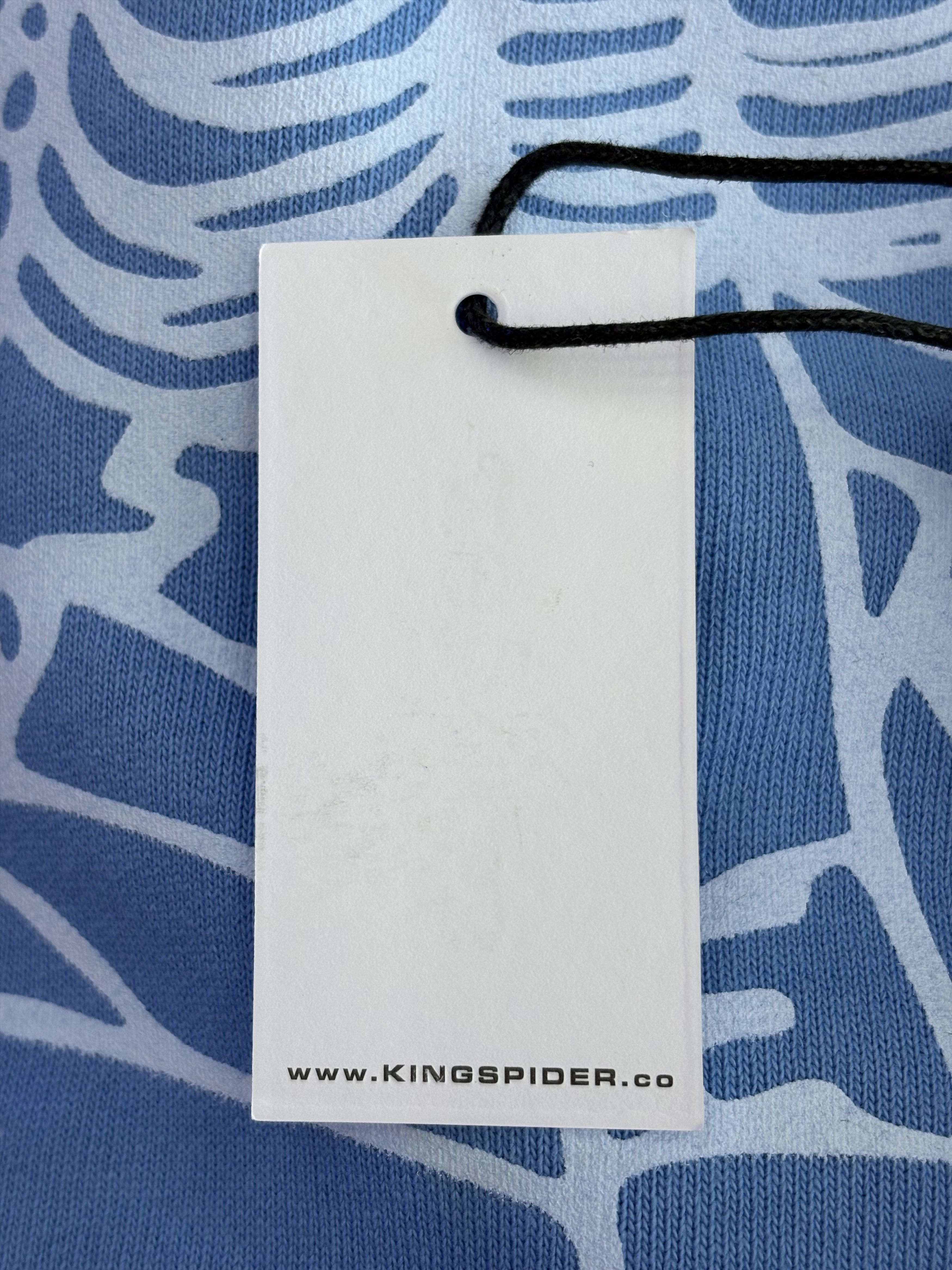 Sp5der Sp5der OG Web V2 Hoodie "Dusty Blue" Size US XL / EU 56 / 4 - 8 Thumbnail