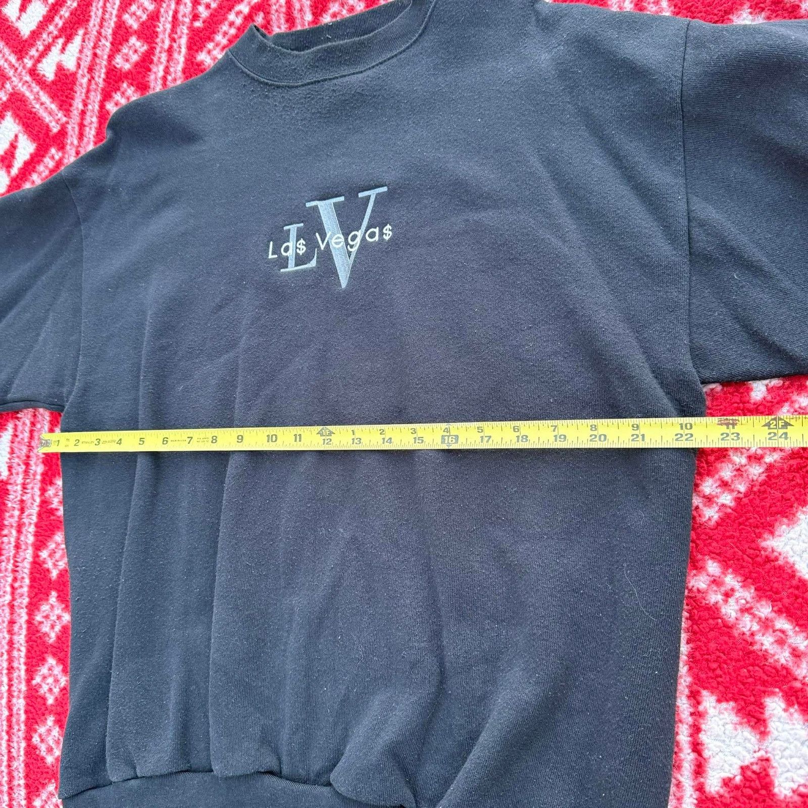 Tultex Vintage 90s Las Vegas Sweatshirt Large Tultex Size US L / EU 52-54 / 3 - 6 Thumbnail