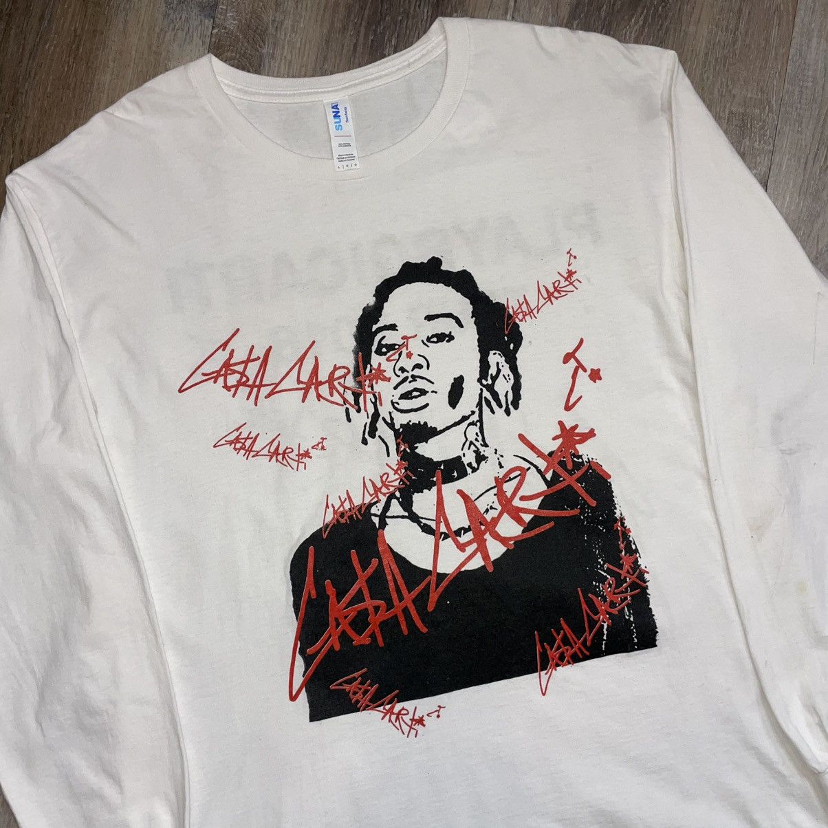 Playboi Carti 2018 Playboi Carti Cash Carti Tour Shirt Mens Large Awge Rap Size US L / EU 52-54 / 3 - 4 Thumbnail