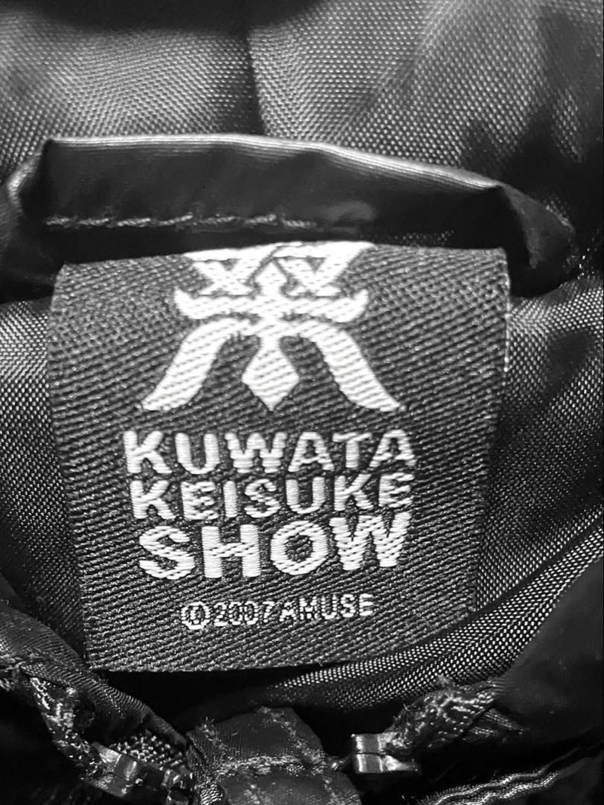 Unknown London Kuwa - Black Hooded Puffer Jacket Patches Size US M / EU 48-50 / 2 - 6 Thumbnail