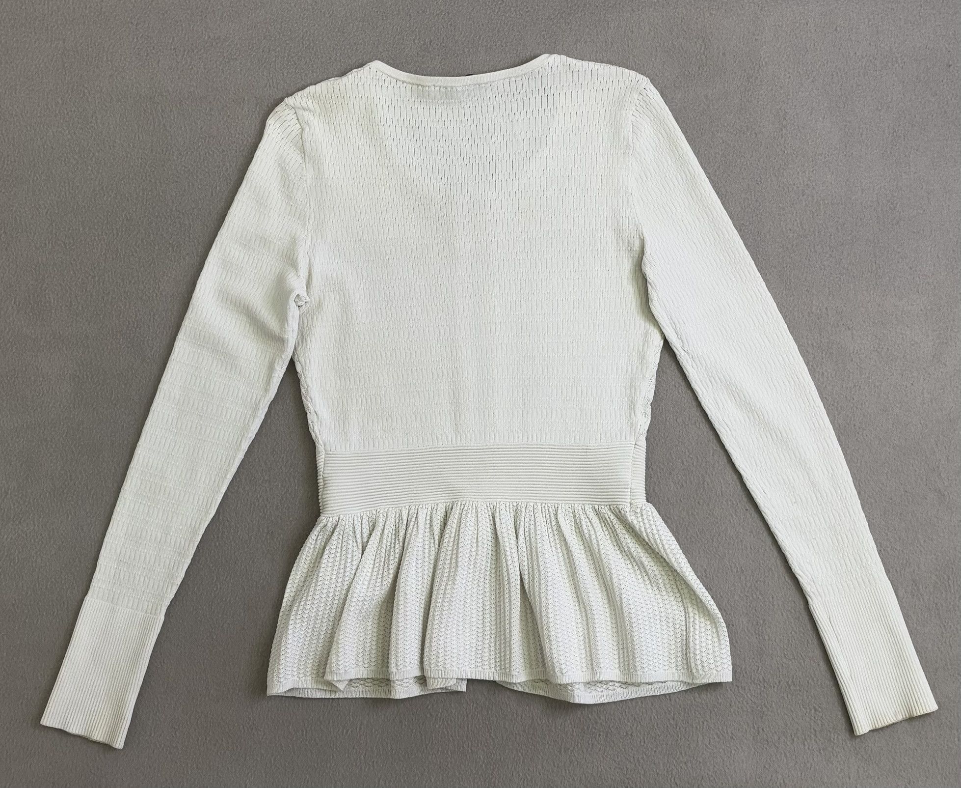 Sandro Sandro White zip cardigan size S Size S / US 4 / IT 40 - 13 Thumbnail