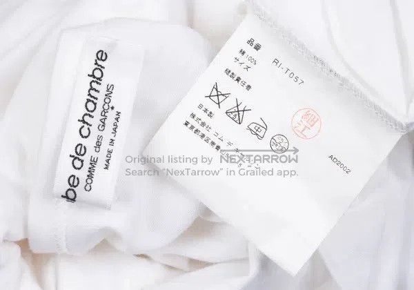 Other Comme Des Garcons size F White vintage rose flower top Size S / US 4 / IT 40 - 7 Thumbnail
