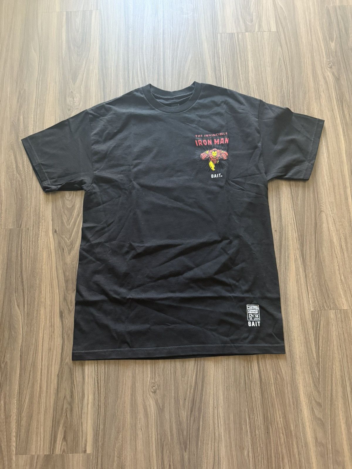 Bait BAIT x Marvel Iron Man Graphic T-Shirt Black Men’s Medium Size US M / EU 48-50 / 2 - 1 Thumbnail