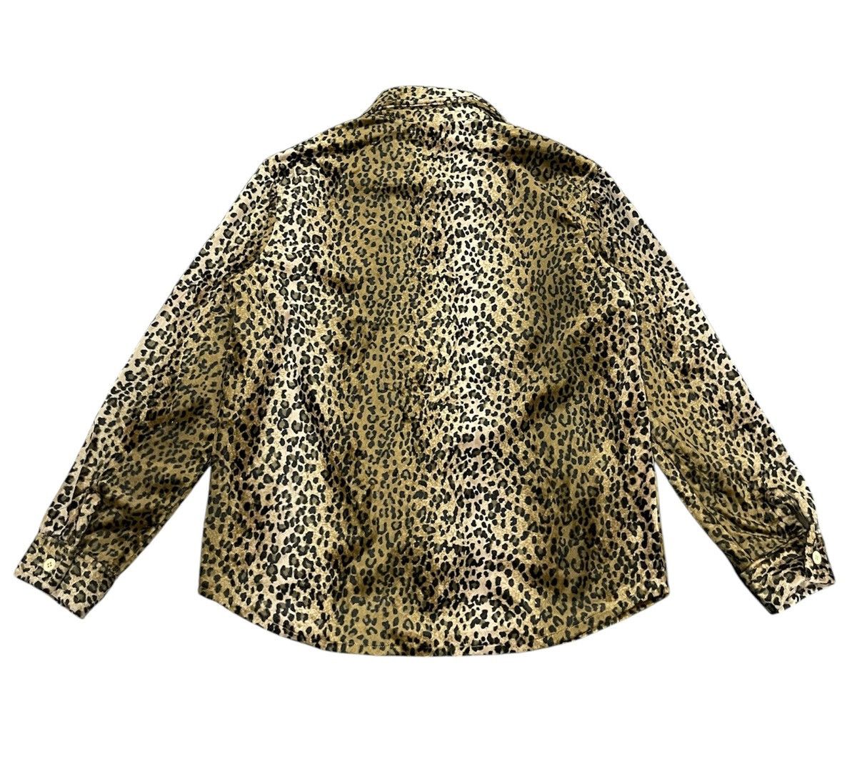 Japanese Brand Vintage No Means No Leopard Design Shirt Size US M / EU 48-50 / 2 - 2 Thumbnail