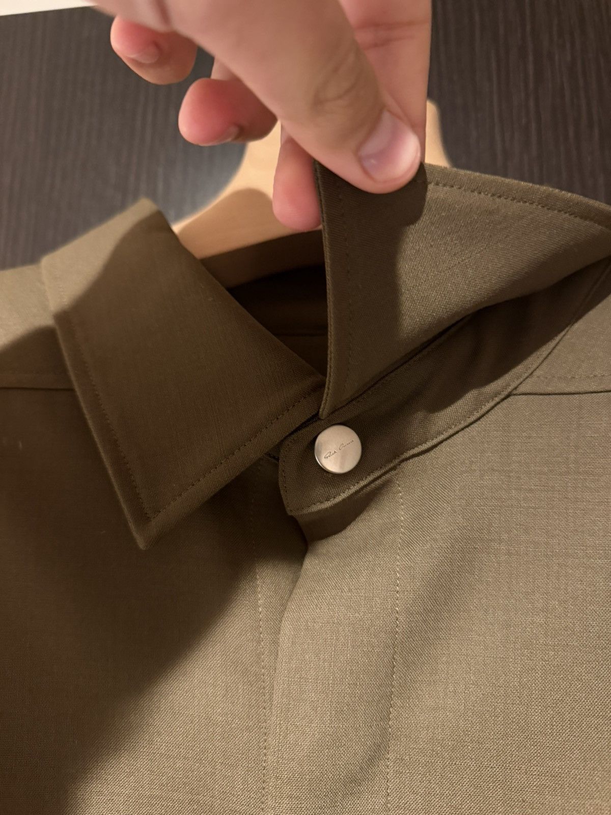 Rick Owens Rick Owens Outershirt Size US L / EU 52-54 / 3 - 3 Thumbnail
