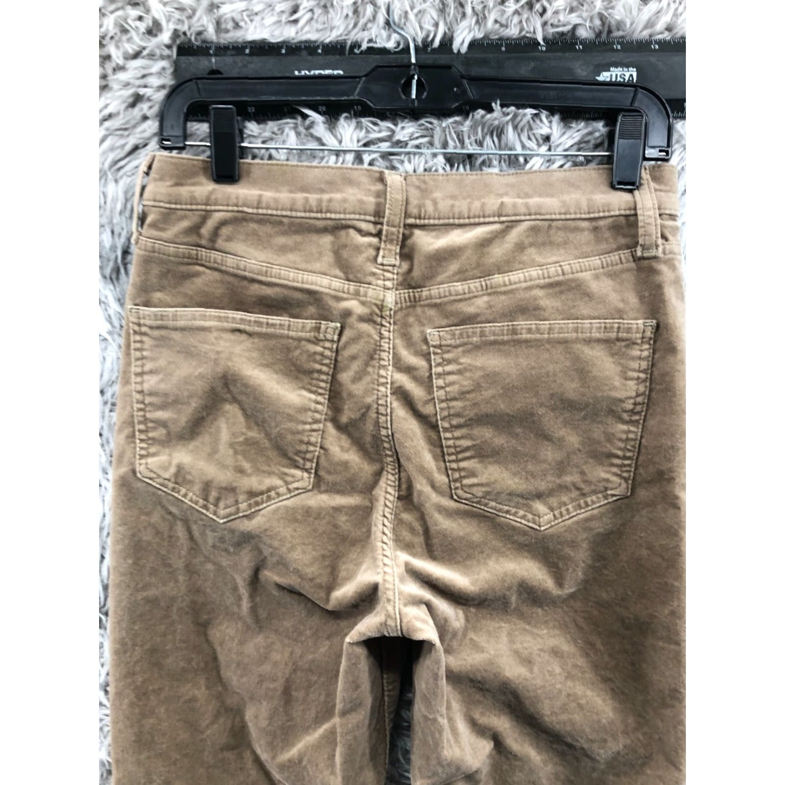 Gap VINTAGE Gap Slim High Rise Jeans Womens 8 Brown Beige - Gap 1969 5-Pocket Denim Straight Size 30" / US 8 / IT 44 - 6 Thumbnail