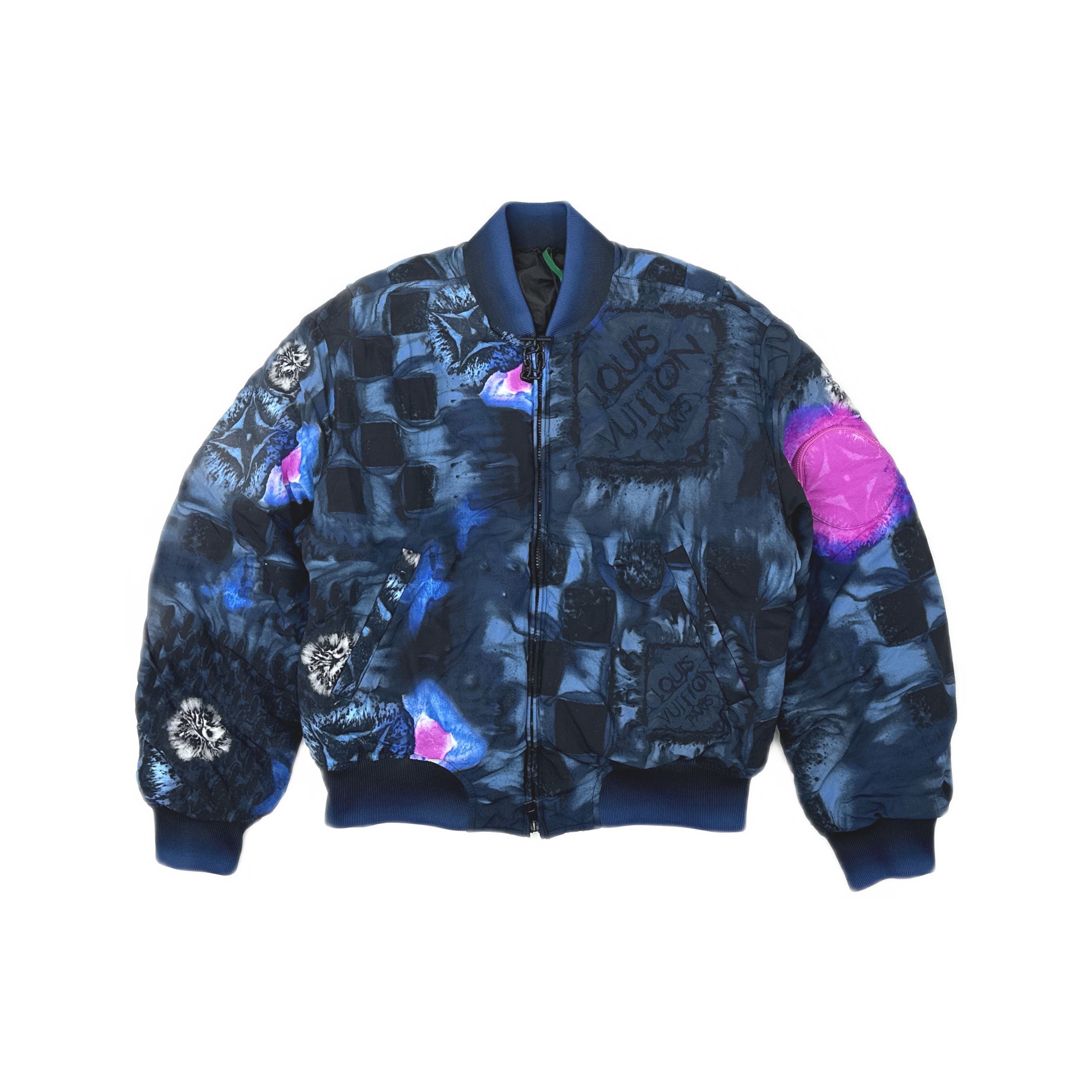 Louis Vuitton Louis Vuitton SS21 Salt Print Bomber Jacket 48 Size US M / EU 48-50 / 2 - 1 Thumbnail