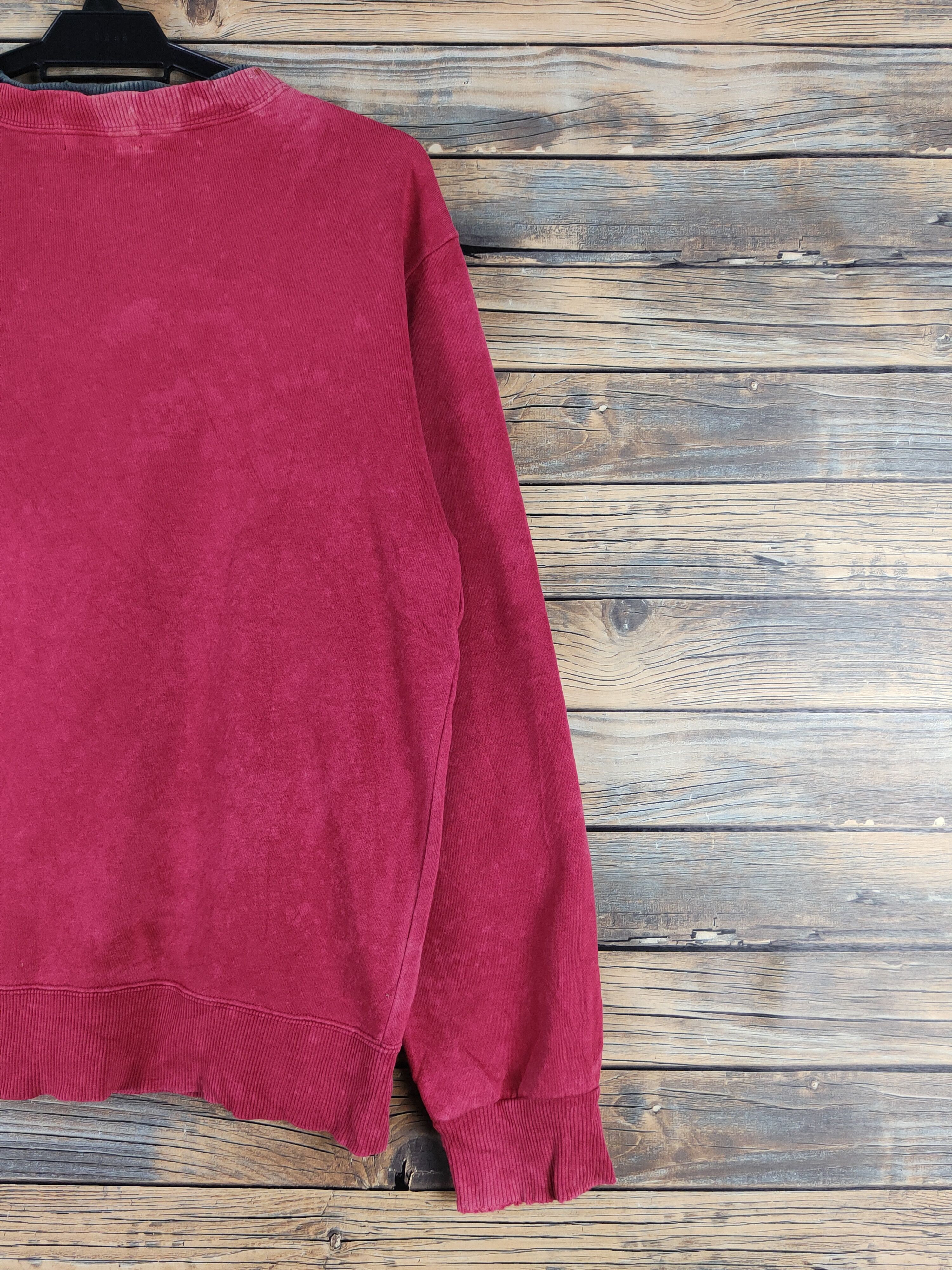Japanese Brand × Kangol × Vintage Kangol Red Faded vintage Sweatshirts #W1931 Size US M / EU 48-50 / 2 - 12 Thumbnail