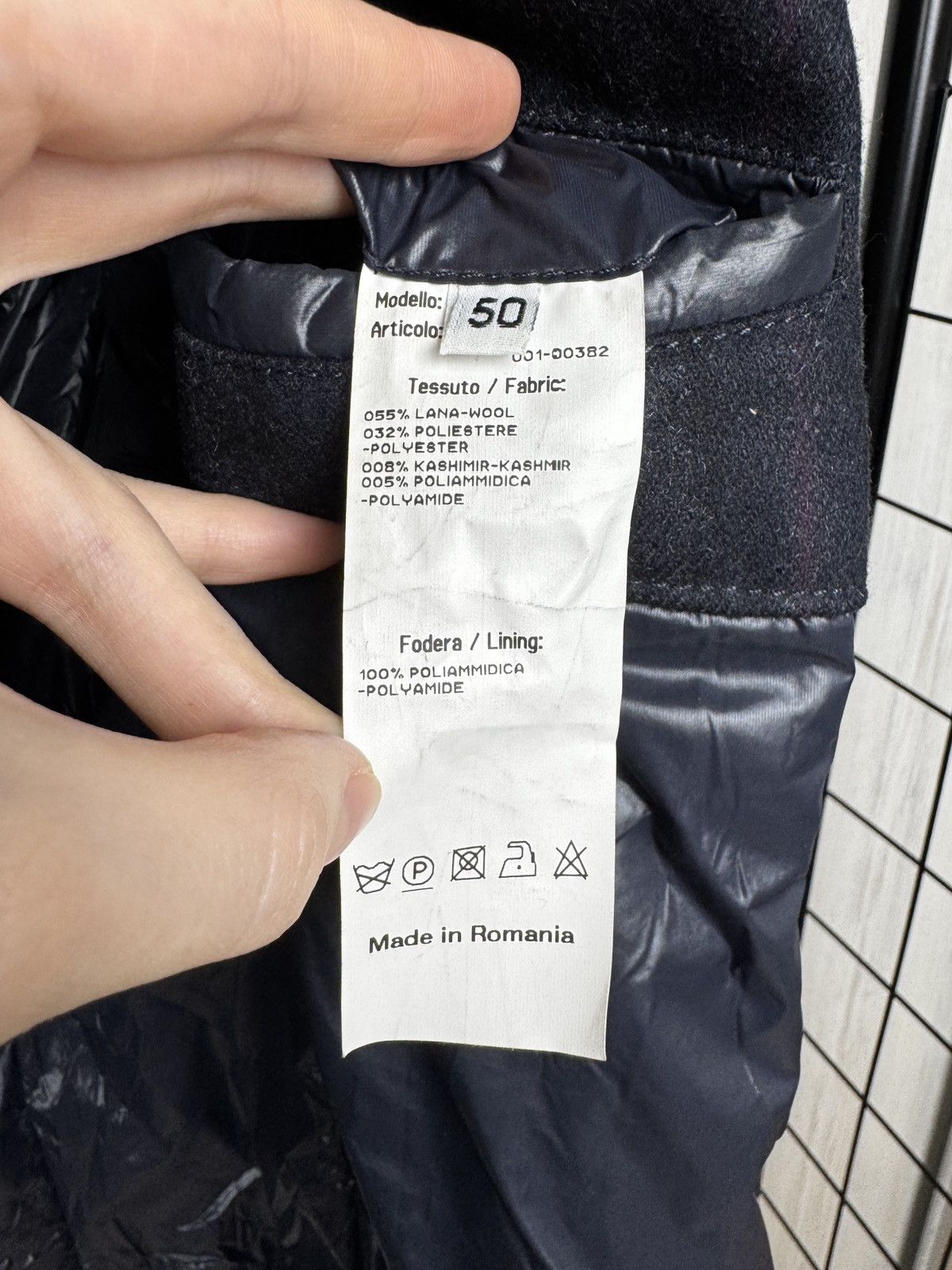 Pal Zileri RRP $2100 Pal Zileri Check Double Breasted Overcoat 40US/50I Size US M / EU 48-50 / 2 - 12 Thumbnail