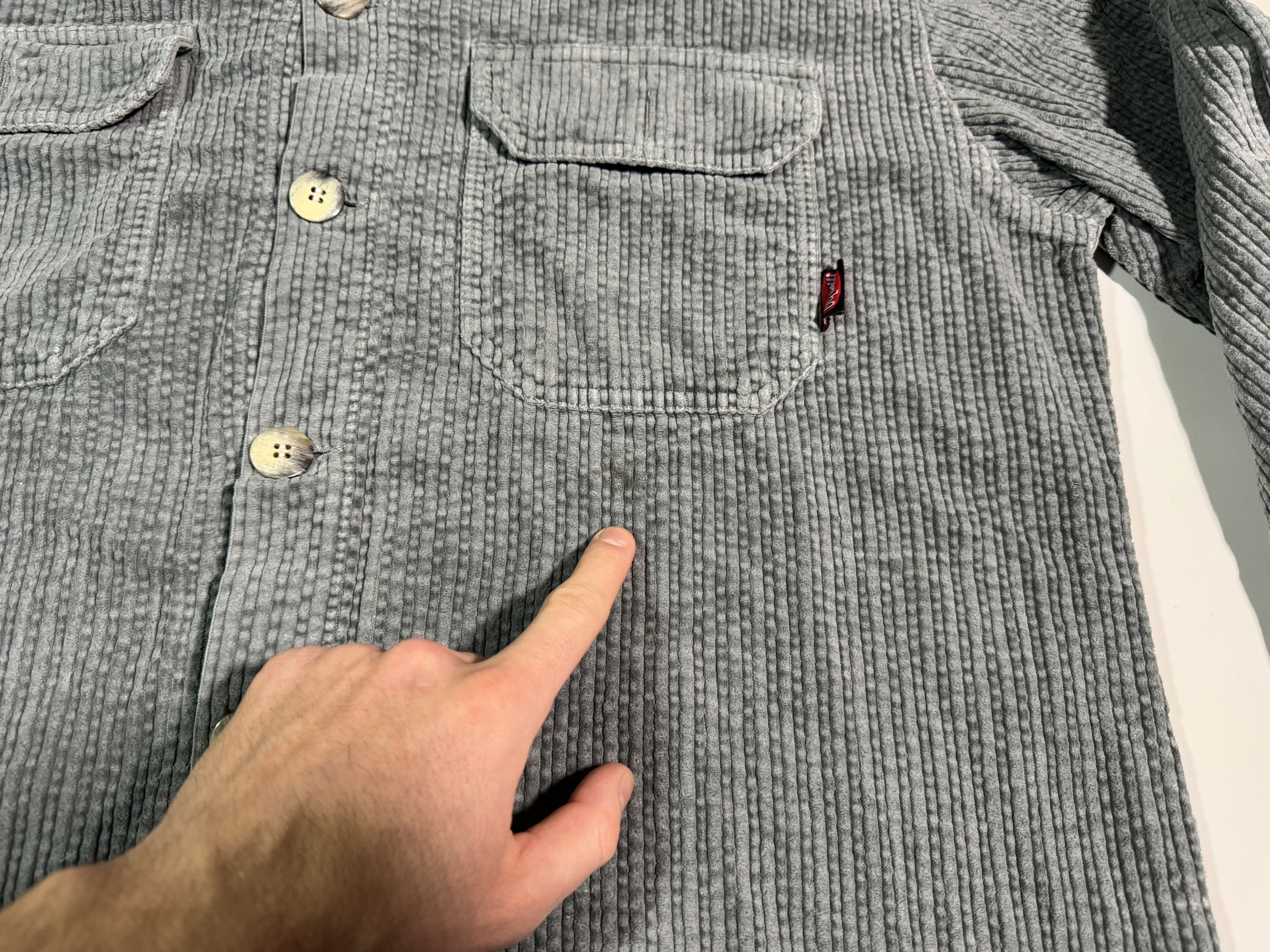 Mambo Vintage Mambo Corduroy Button Up Shirt Size US L / EU 52-54 / 3 - 3 Thumbnail