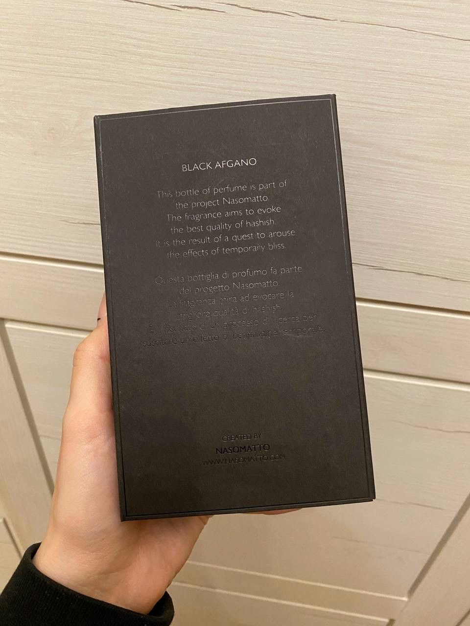 Designer Black Afgano by Nasomatto Size ONE SIZE - 7 Thumbnail