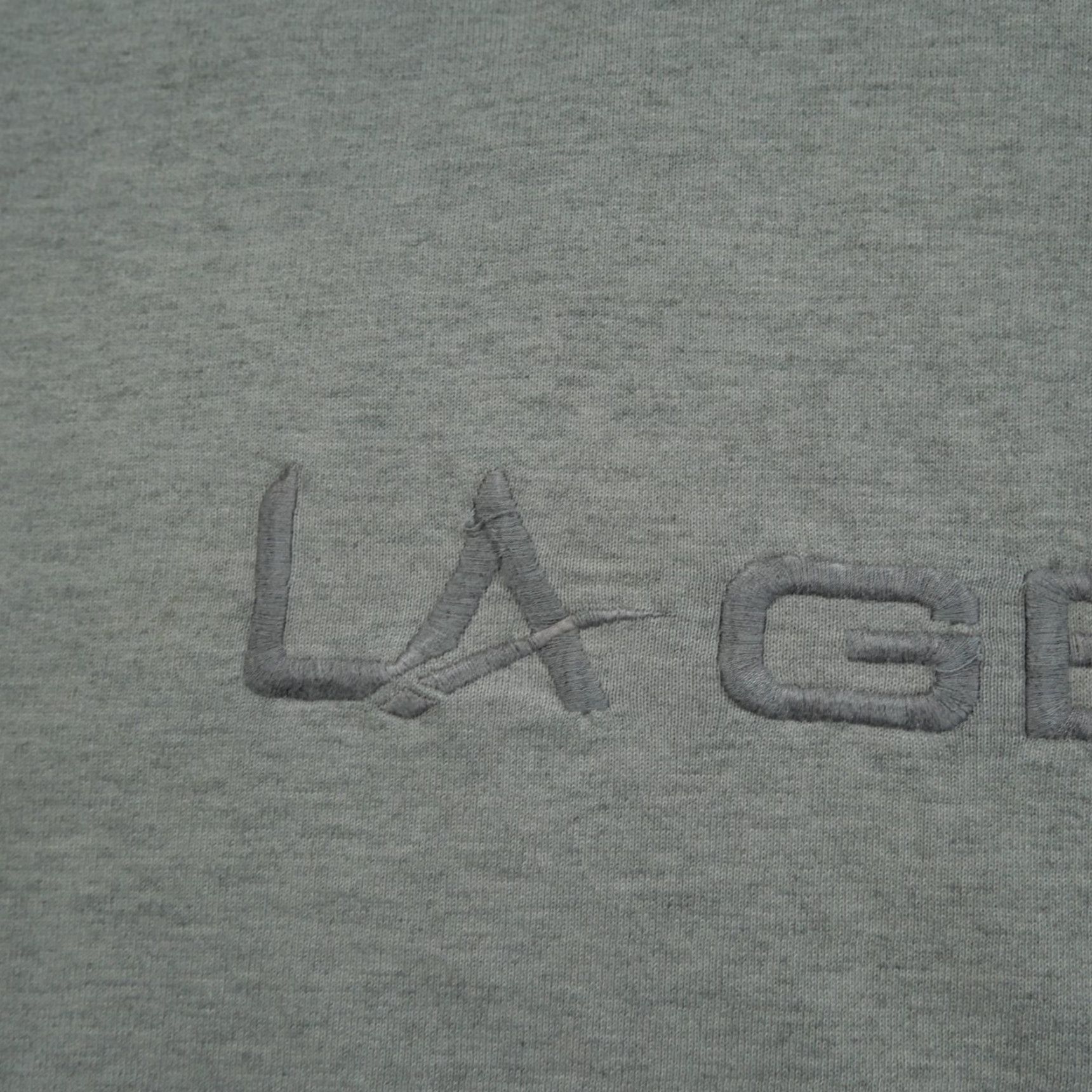 La Gear VINTAGE LA Gear Hoodie Adult 2XL Gray Pullover 90s Mens Sweatshirt Hoodie Size US XXL / EU 58 / 5 - 4 Thumbnail