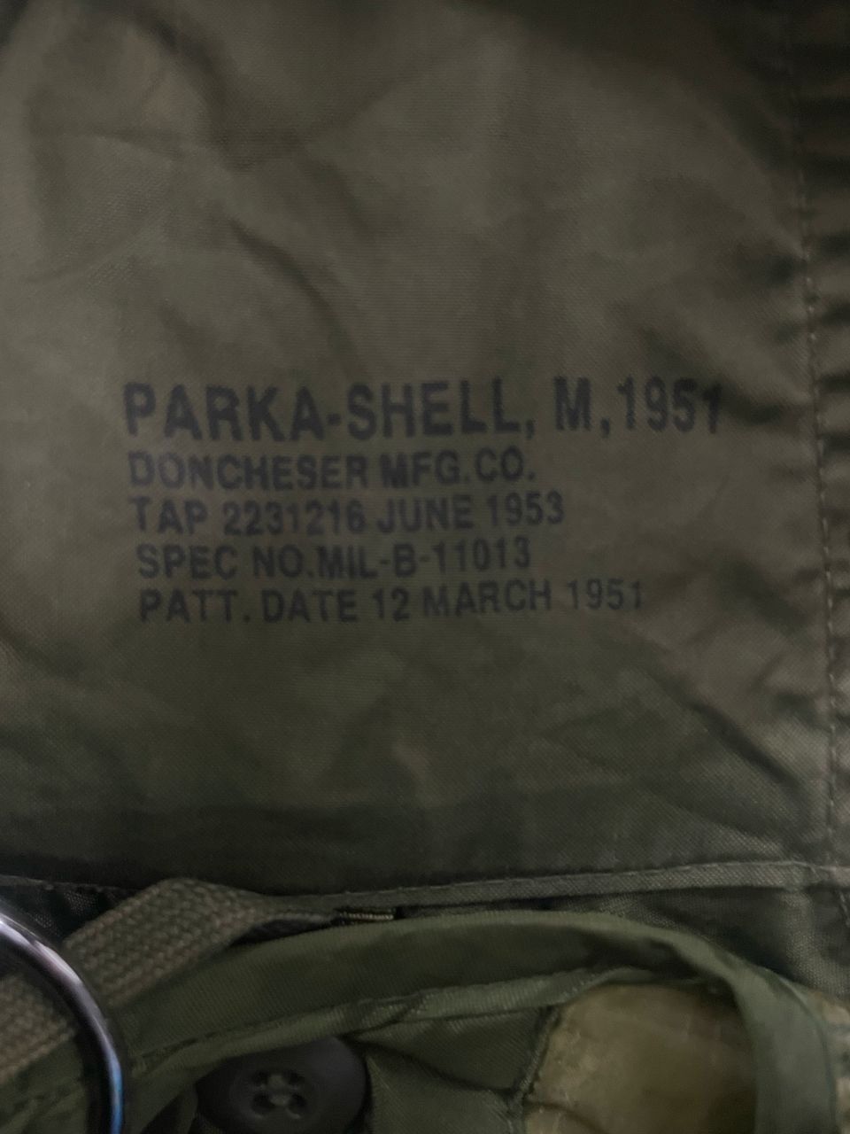 Vintage Vintage 50s Military M5 Parka Complete Men’s Size US S / EU 44-46 / 1 - 9 Thumbnail