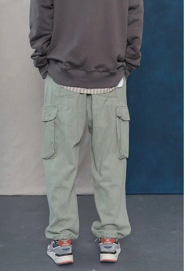 Japanese Brand Retro mint green casual pants Size US 32 / EU 48 - 7 Thumbnail