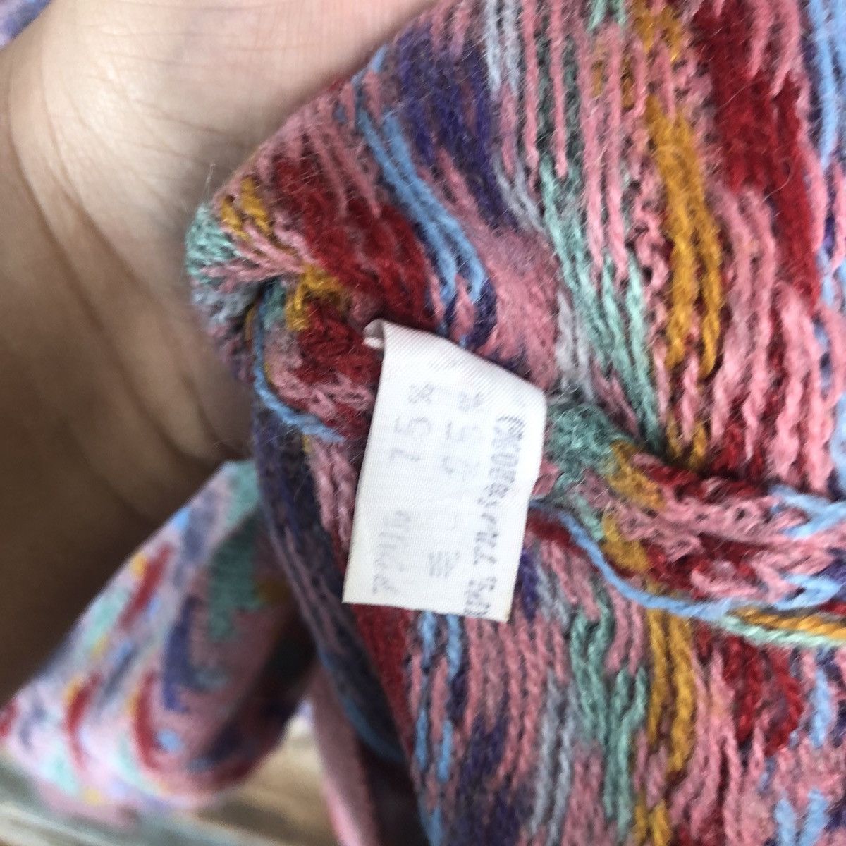 Homespun Knitwear Deux faded Pink Knitwear sweatshirt #A1875 Size S / US 4 / IT 40 - 10 Thumbnail