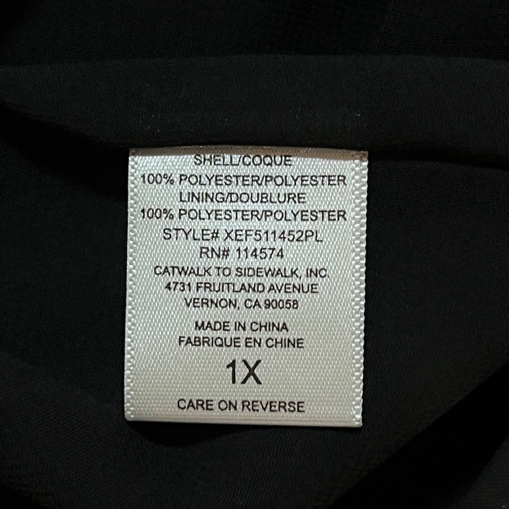 Other Pleione Anthro Women's Black Tank Top 1X Minimalist Capsule Size XL / US 12-14 / IT 48-50 - 6 Thumbnail