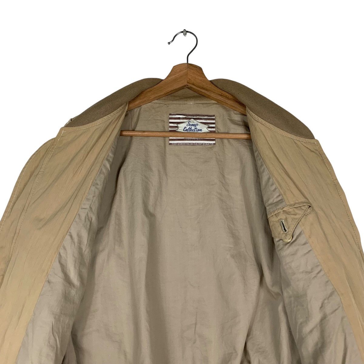 Japanese Brand SCOOP COLLECTION Brown Bomber Jacket #1318-C59 Size US M / EU 48-50 / 2 - 12 Thumbnail