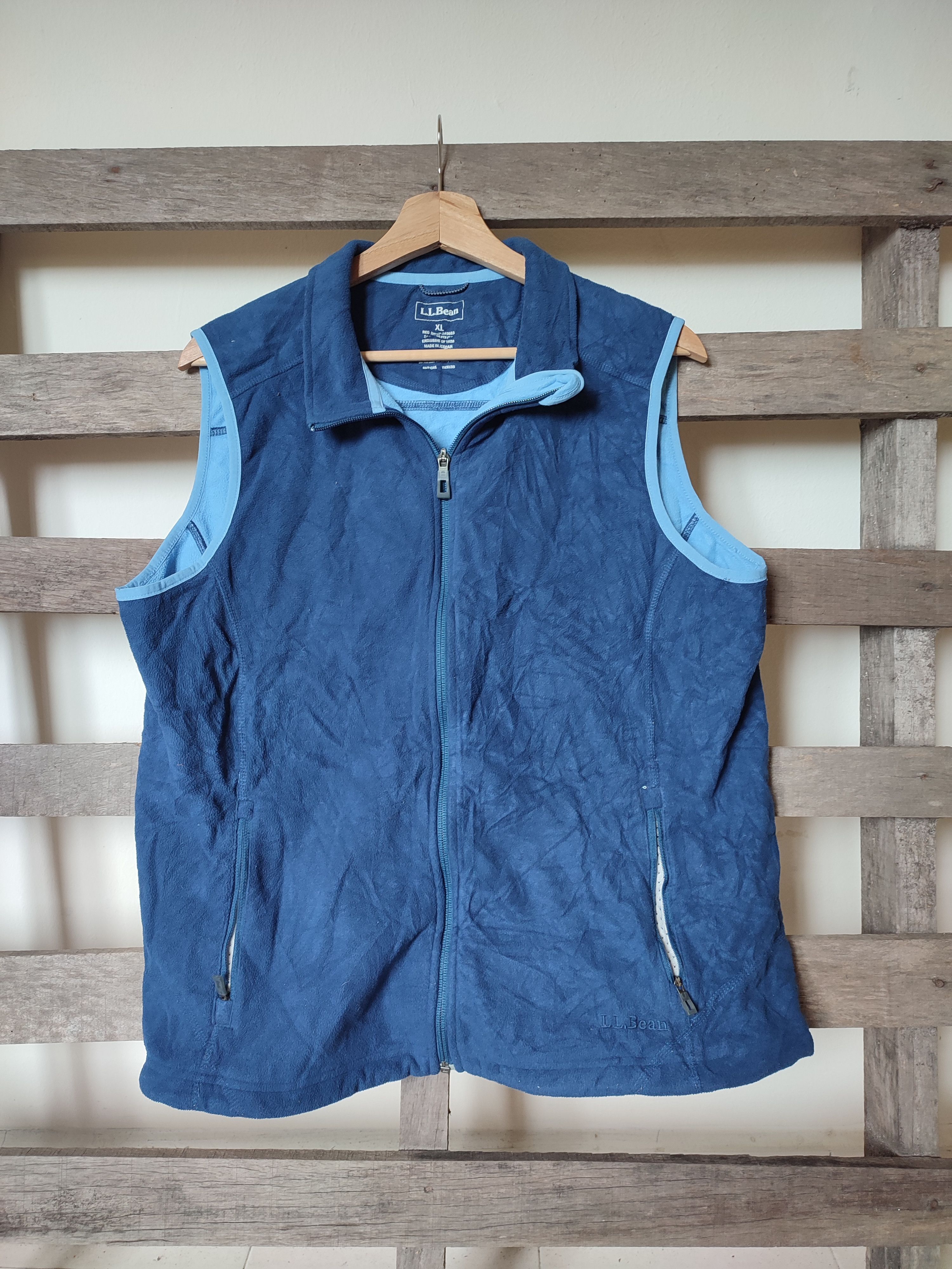 L.L. Bean 💥Vintage💥 L L Bean Vest Fleece Size US L / EU 52-54 / 3 - 1 Thumbnail