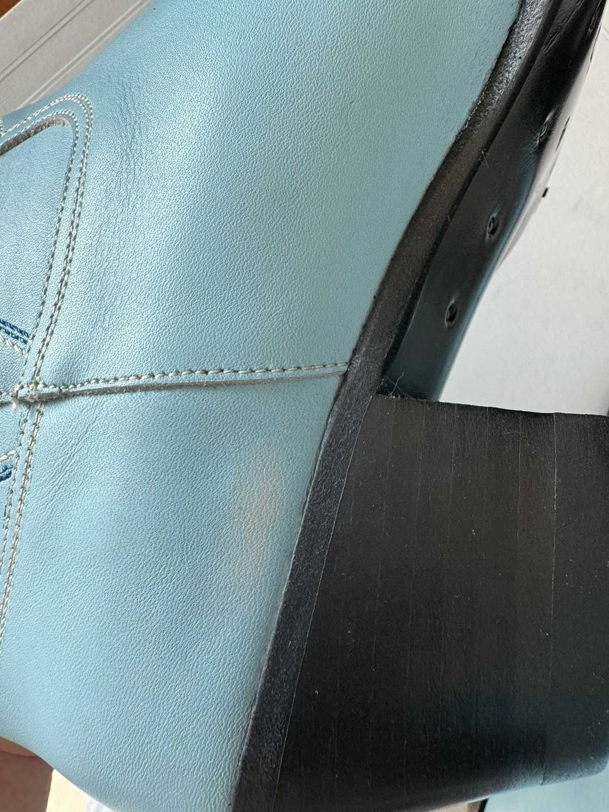 Celine × Hedi Slimane Grail-SS22 runaway western boots Size US 7 / EU 40 - 8 Thumbnail
