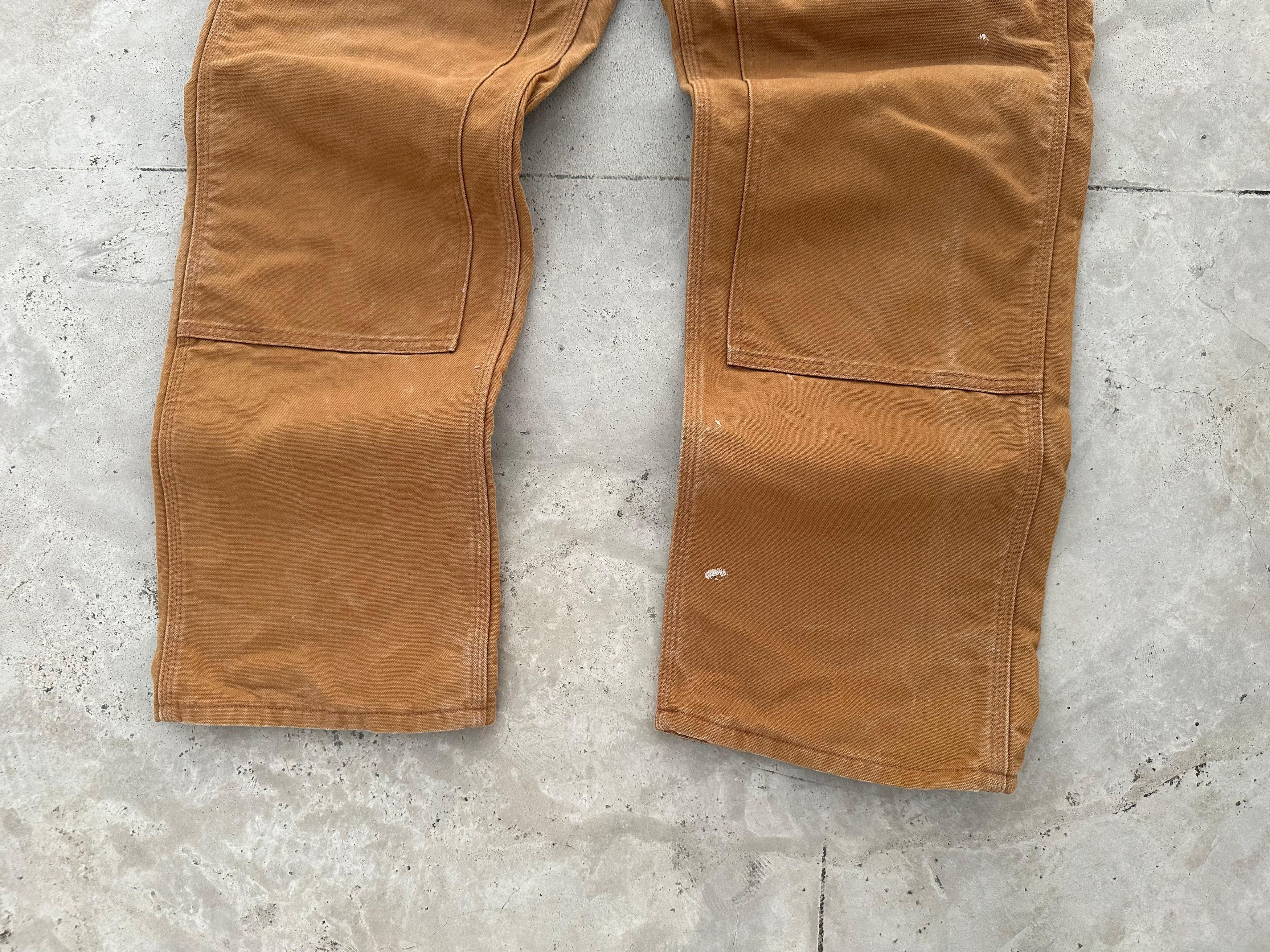 Carhartt × Vintage Vintage Carhartt double knee Dungaree Fit 42×32 Size US 42 / EU 58 - 4 Thumbnail