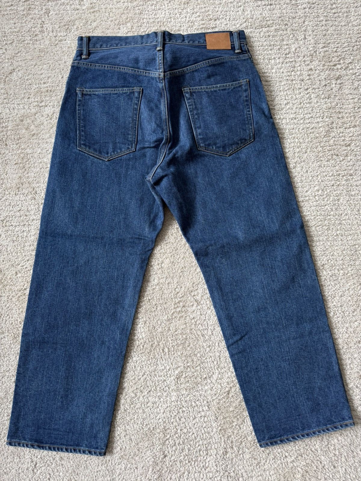 HATSKI HATSKI Wide Tapered Denim (HTK-22003) Used Wash Size 1 Size US 30 / EU 46 - 7 Thumbnail