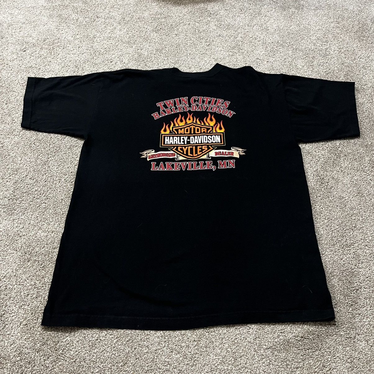 Harley Davidson Vintage Harley Davidson Tee shirt Size US XL / EU 56 / 4 - 2 Thumbnail