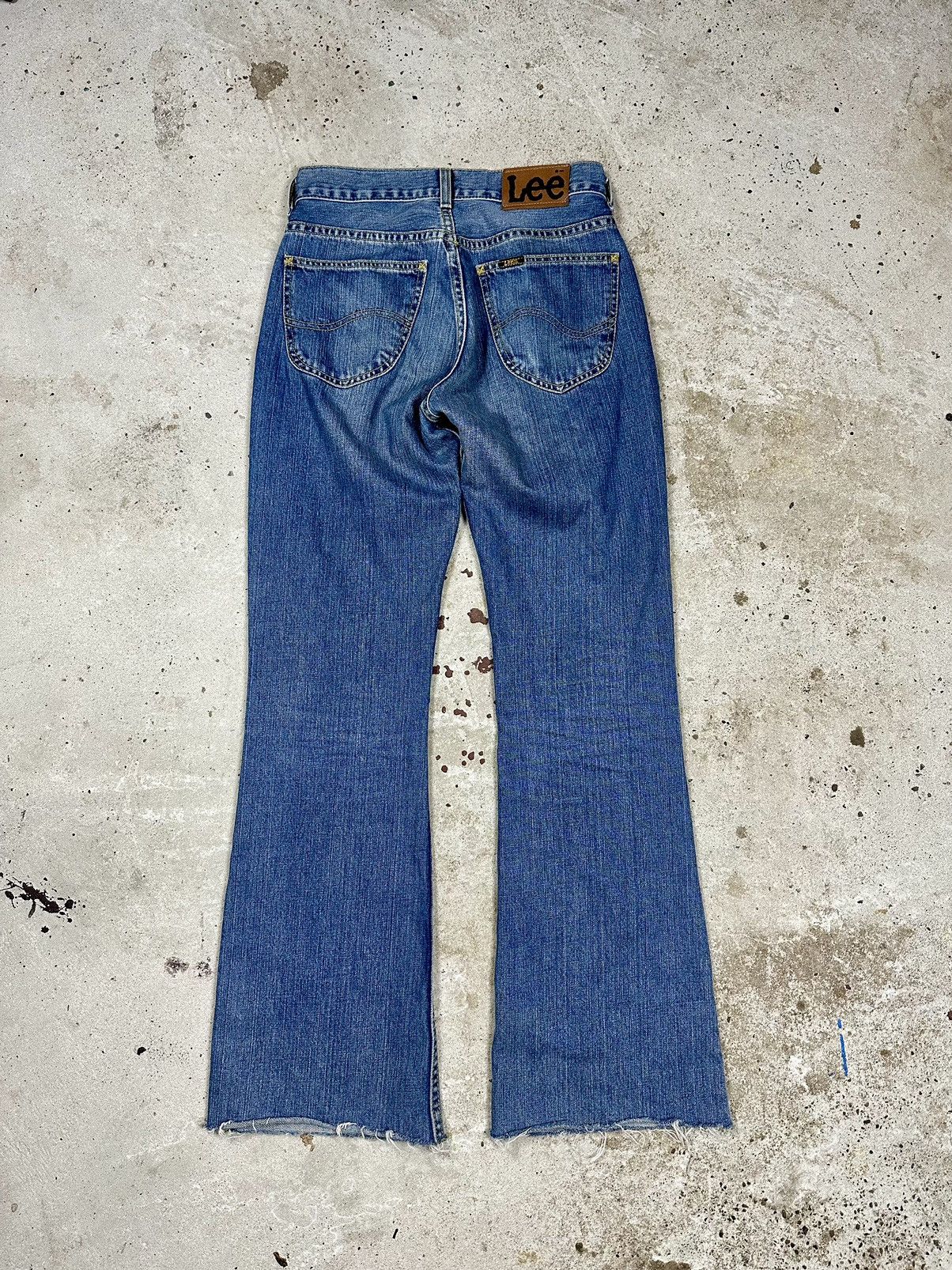 Lee × Vintage Vintage Y2K Lee Flared Bootcut Denim Pants Jeans Size US 28 / EU 44 - 3 Thumbnail