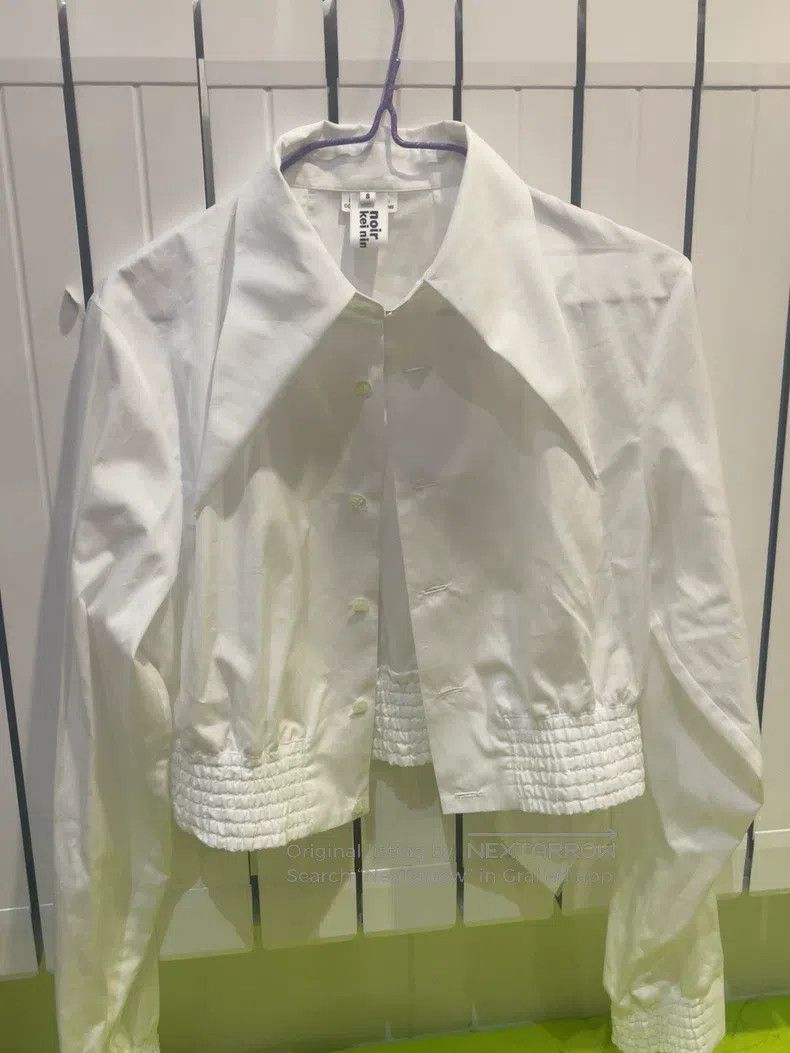 Comme des Garcons Comme Des Garcons Large Pointed Collar Short Sleeve Long S Size S / US 4 / IT 40 - 6 Thumbnail