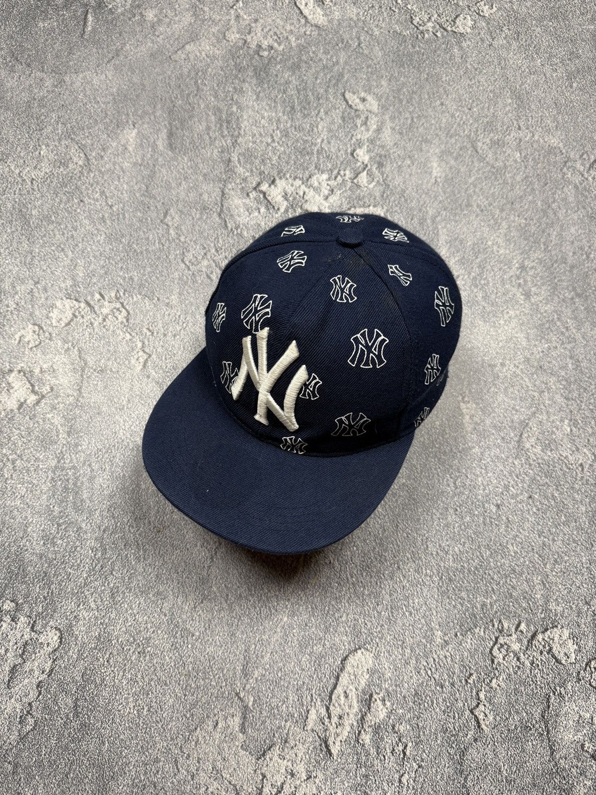 New Era New Era New York Yankees Monogram Cap Black Size ONE SIZE - 1 Thumbnail