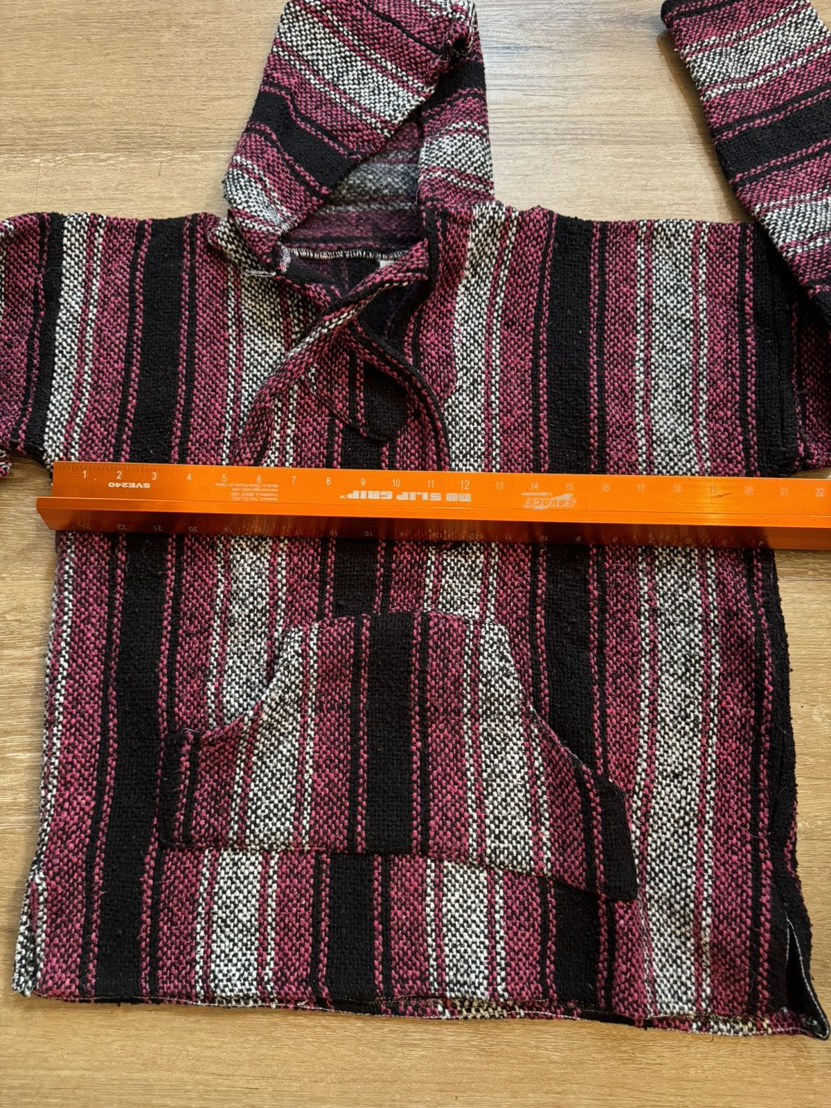 Heimat Textil Vintage 90s Mexican Drug Rug KAPITAL Style The Dude Pullover Size US M / EU 48-50 / 2 - 13 Thumbnail