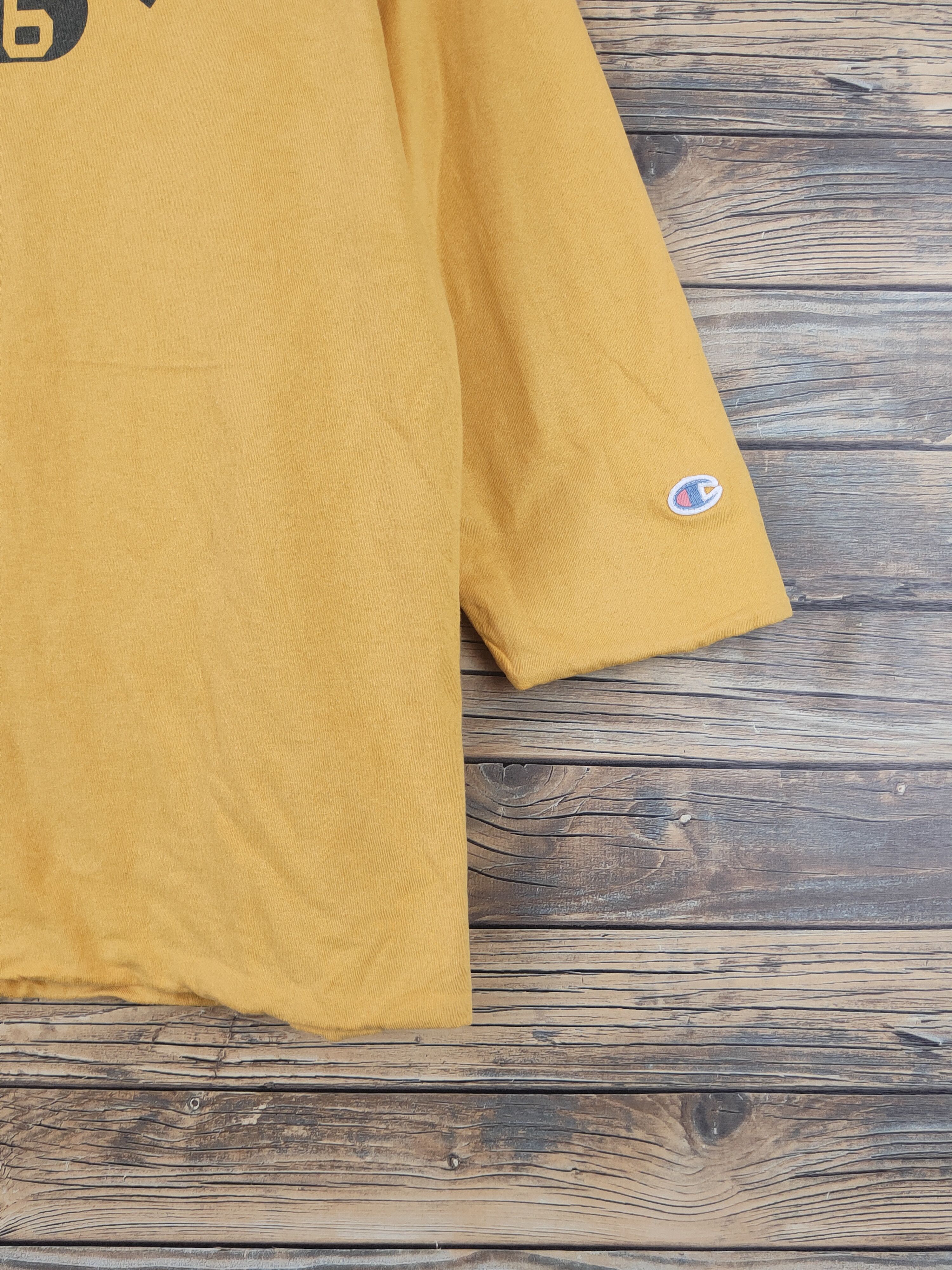 Champion DL Champion USNA reversable vintage Yellow shirt #781 Size US L / EU 52-54 / 3 - 7 Thumbnail