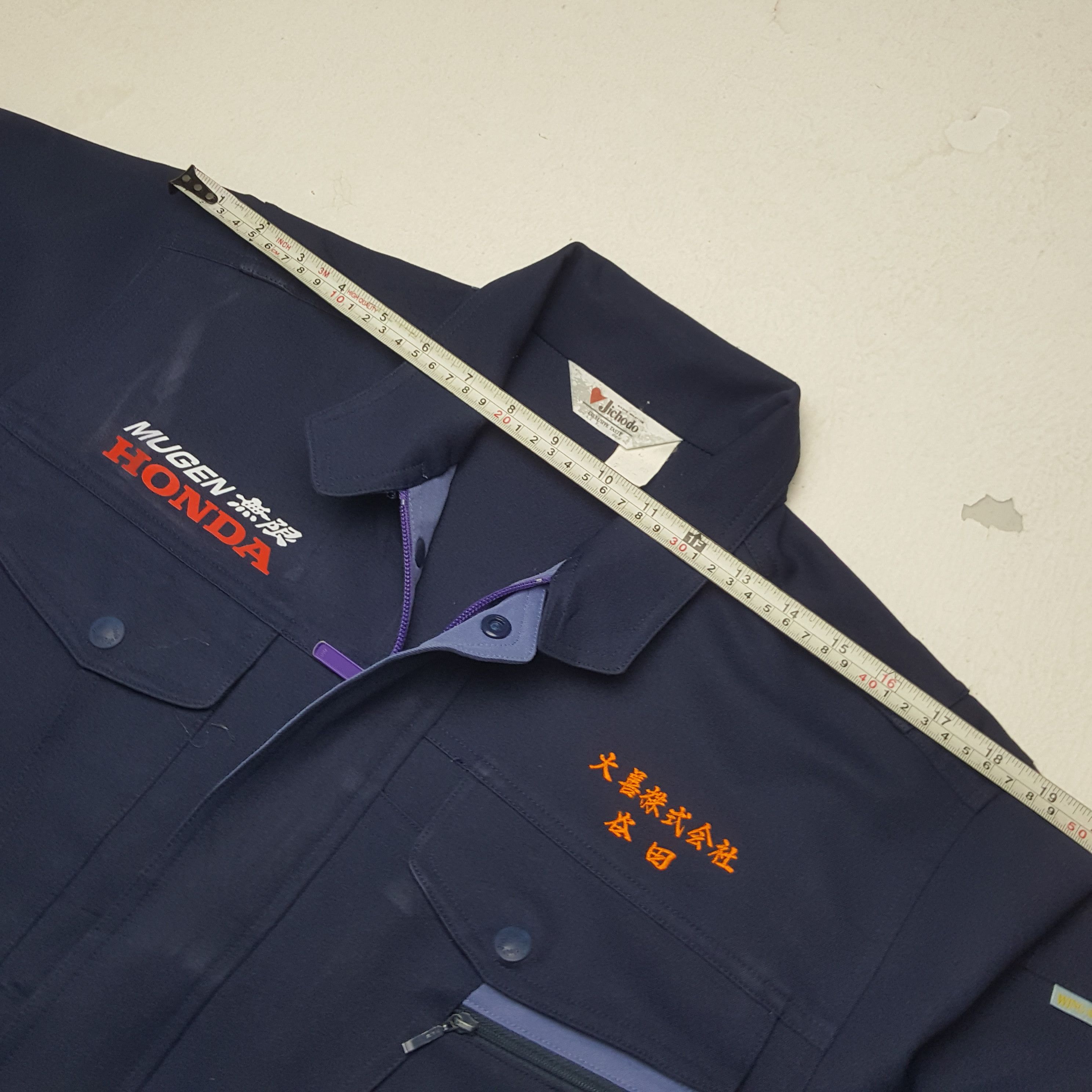 Honda × Japanese Brand × Vintage Vintage Mugen Honda Japanese Racing Team Custom Art Jacket Size US M / EU 48-50 / 2 - 6 Thumbnail