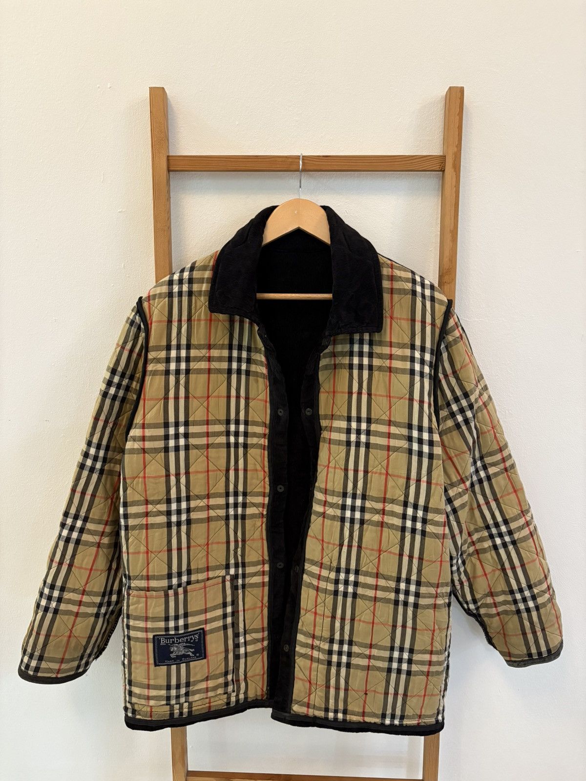 Burberry BURBERRY London Corduroy Jacket Novacheck Size US XL / EU 56 / 4 - 10 Thumbnail
