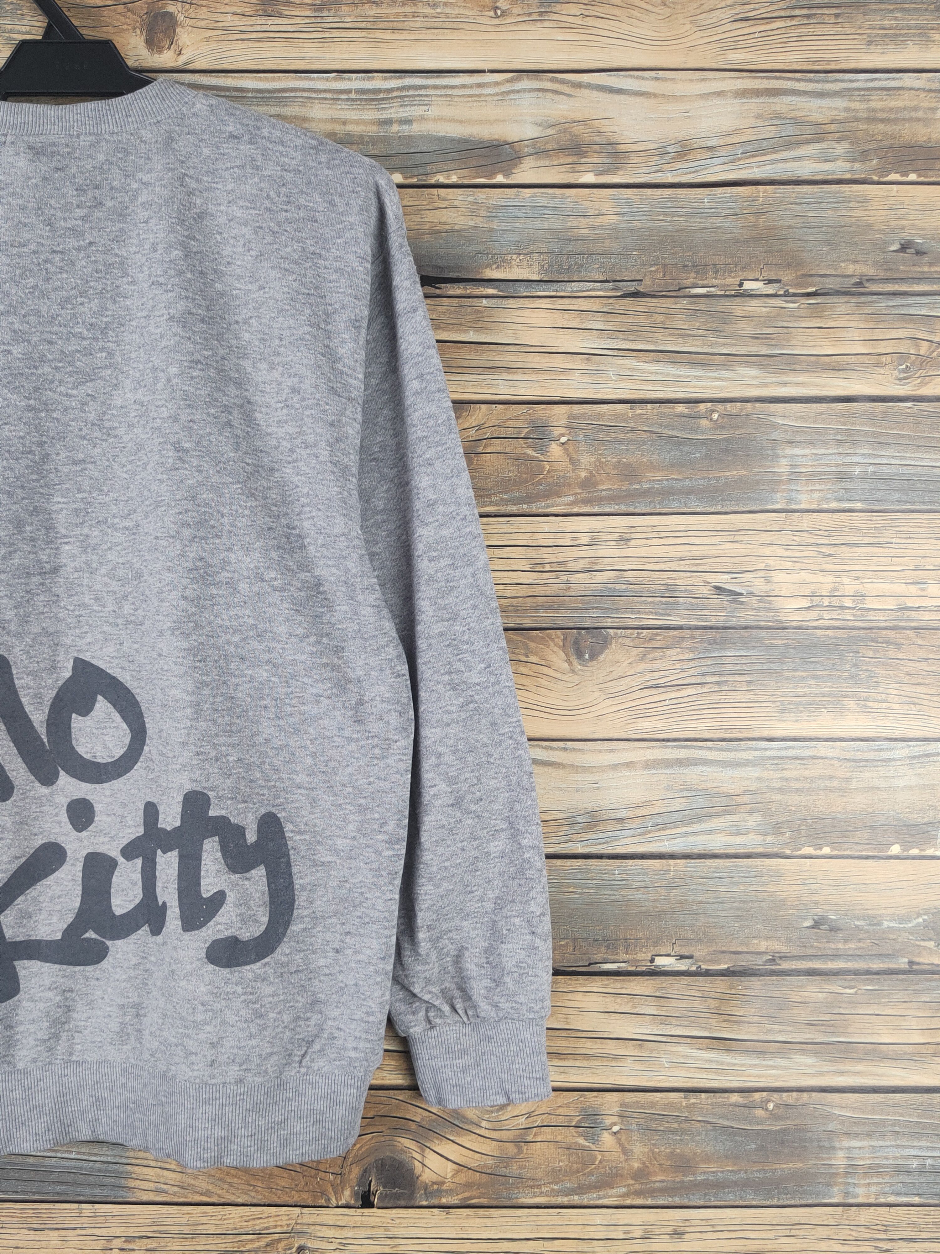 Japanese Brand × Vintage DL Hello Kitty vintage Gray Sweatshirts #821 Size M / US 6-8 / IT 42-44 - 9 Thumbnail