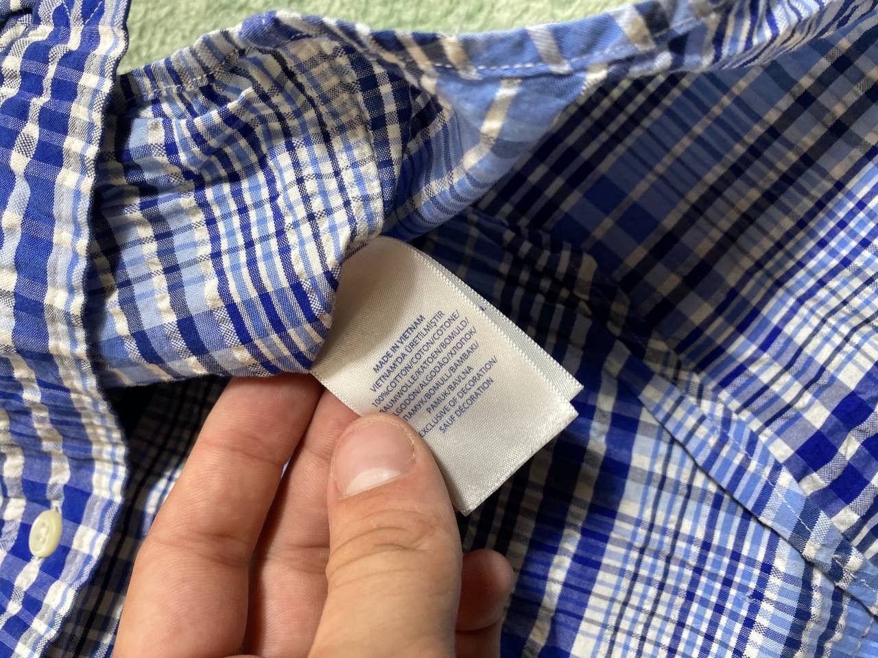 Polo Ralph Lauren × Vintage Polo Ralph Lauren Striped Short Sleeve Shirt Size S Size US S / EU 44-46 / 1 - 12 Thumbnail