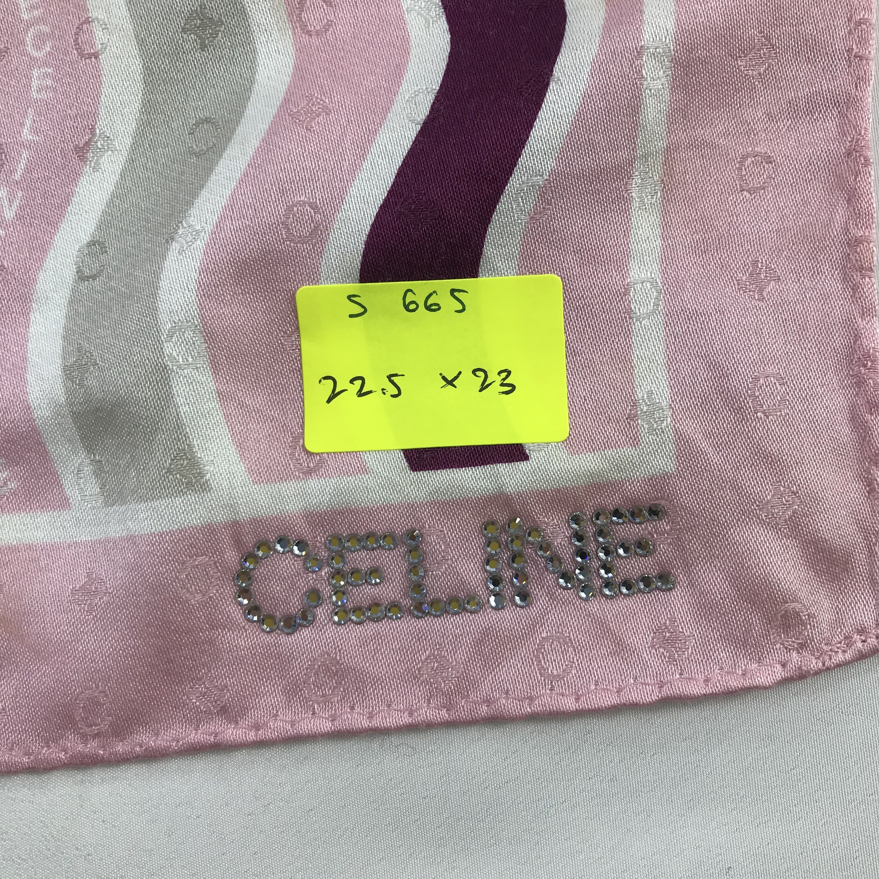 Celine × Vintage Celine Bandana / Handkerchief / Neckerchief - S665 Size ONE SIZE - 5 Thumbnail