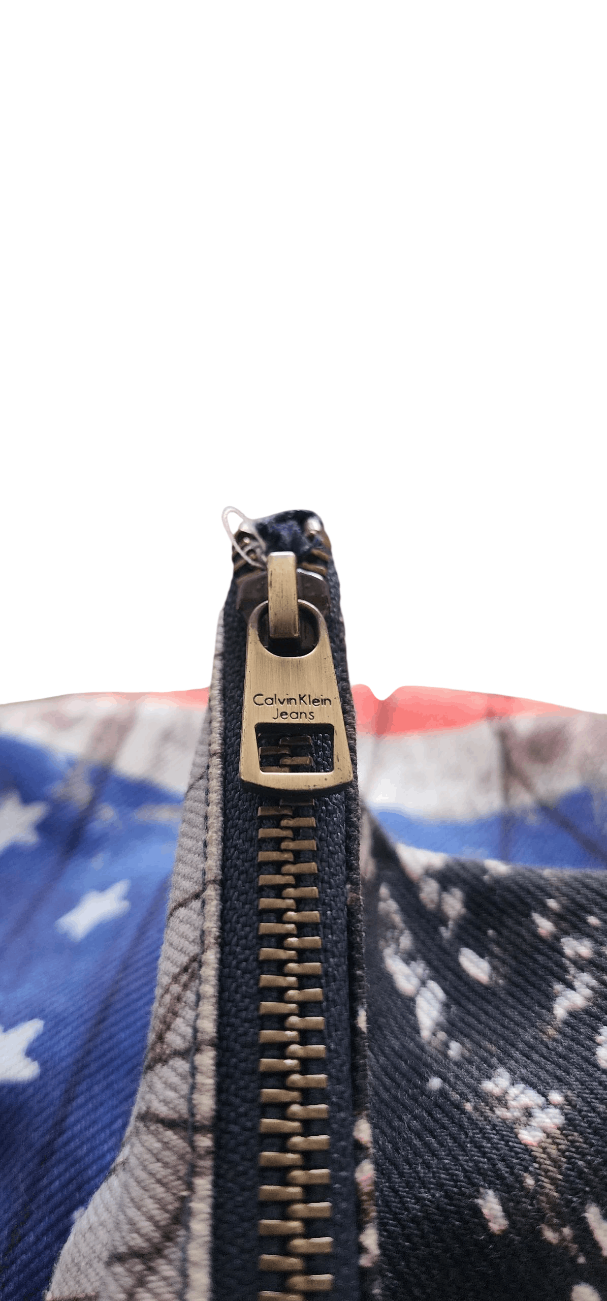 Calvin Klein 205W39NYC Calvin Klein 205W39NYC × Raf Simons USA Flag Print Clutch Size ONE SIZE - 3 Thumbnail