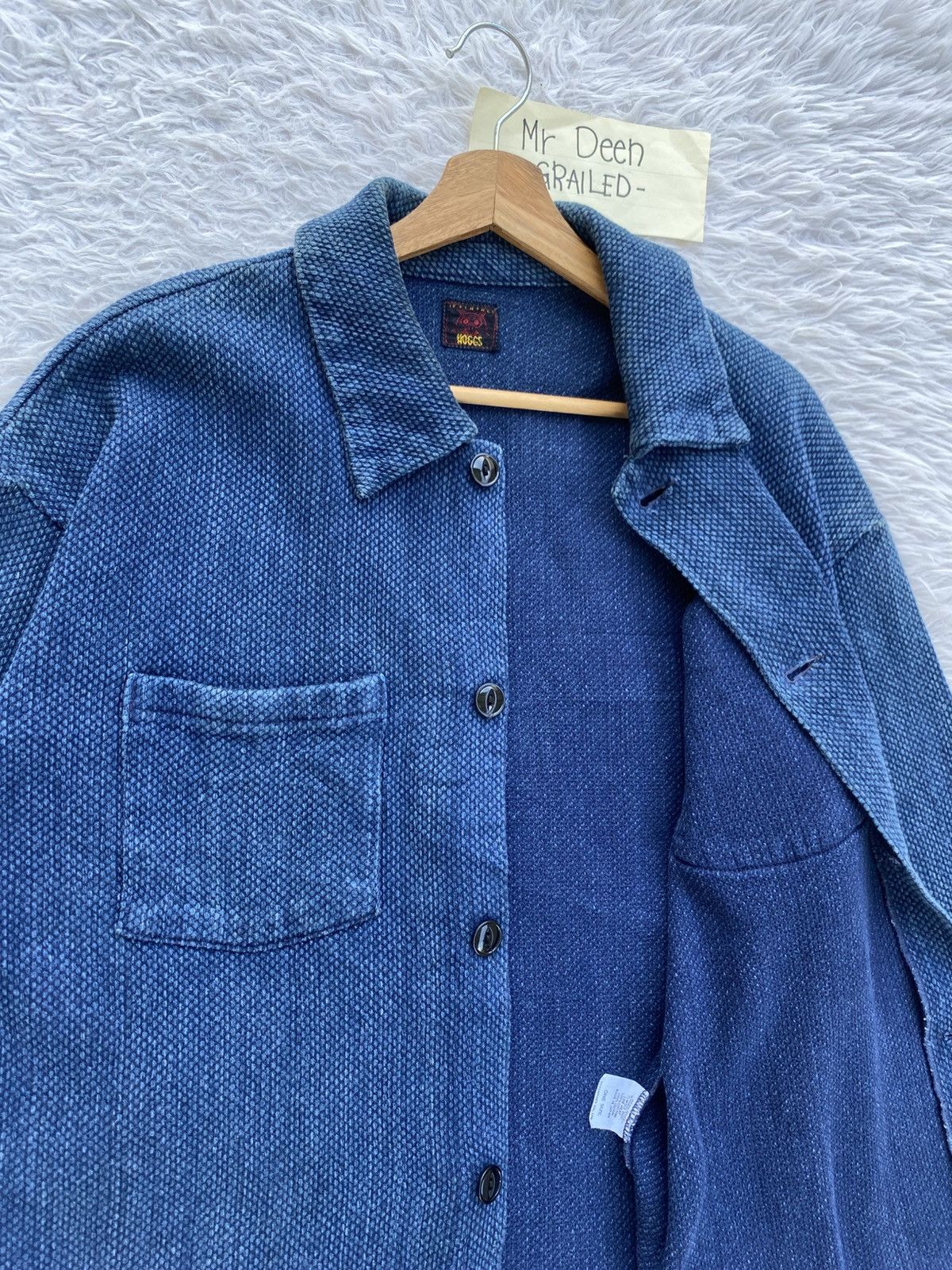 Nepenthes Vintage 90s Nepenthes Blue Worker Chore Jacket Size US L / EU 52-54 / 3 - 10 Thumbnail