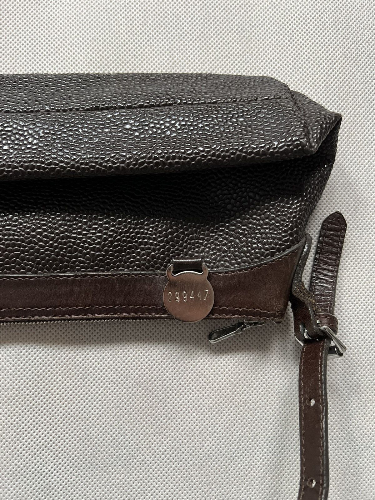 Mulberry Handbag Mulberry Brown Leather Congo Rare Croc Riri Size ONE SIZE - 5 Thumbnail